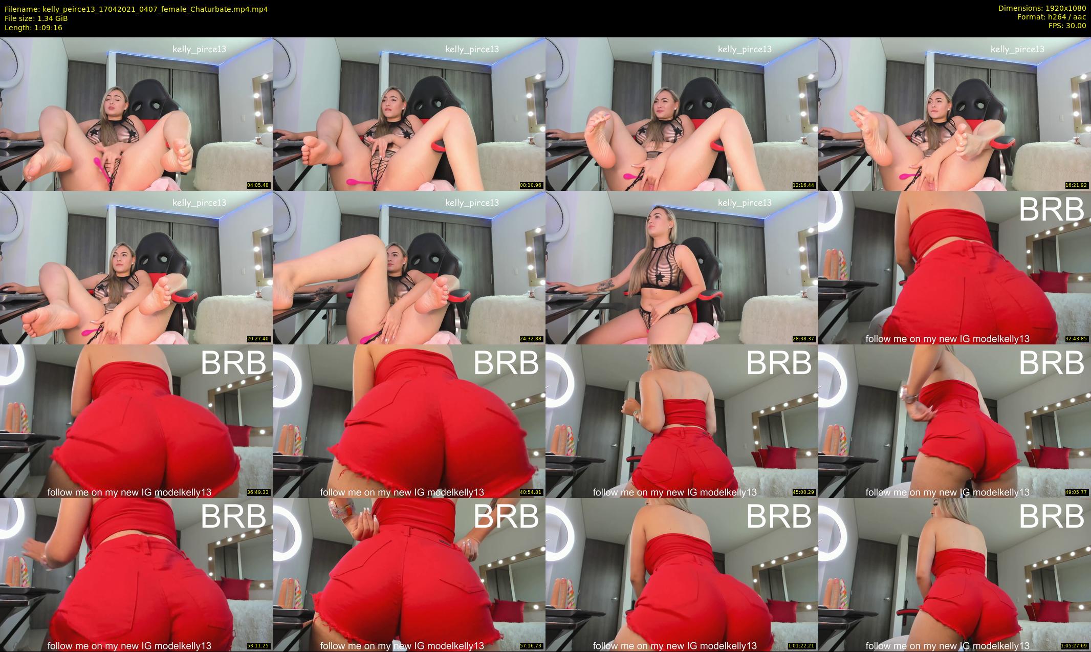 kelly_peirce13 — 70 minute Chaturbate female cam show recording, 1080p, Apr 17, 2021