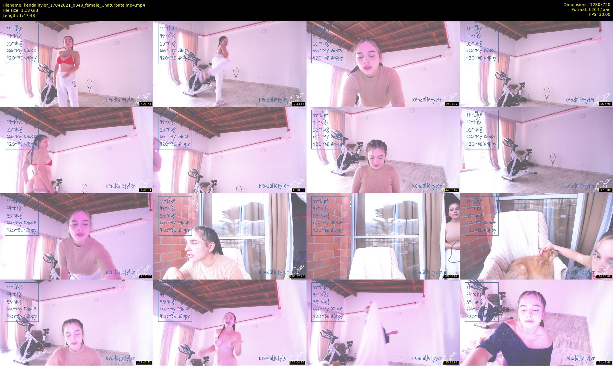 kendalltyler — 108 minute Chaturbate female cam show recording, 720p, Apr 17, 2021