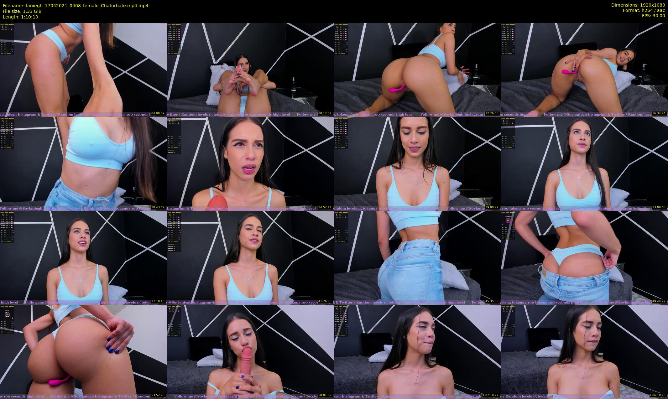 laniegh — 71 minute Chaturbate female cam show recording, 1080p, Apr 17, 2021