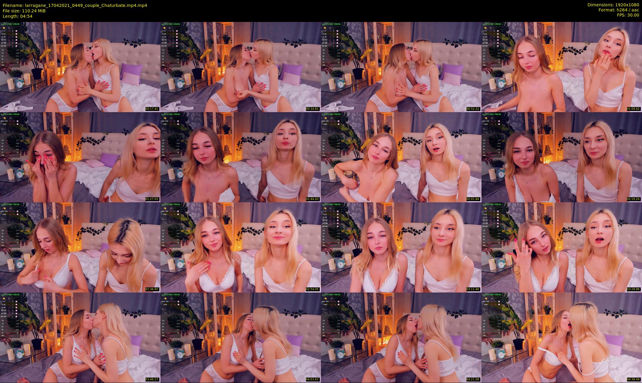 larragane — 5 minute Chaturbate couple cam show recording, 1080p, Apr 17, 2021