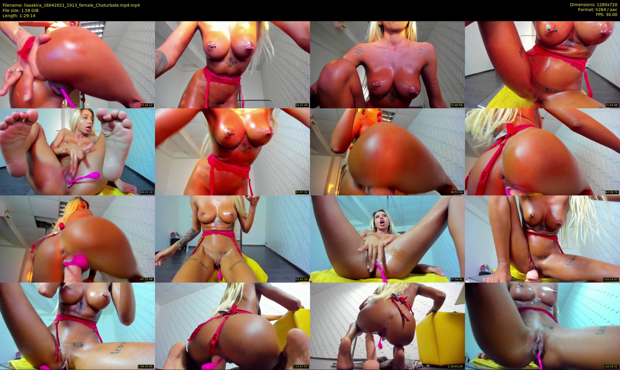 lisaakira — 90 minute Chaturbate female cam show recording, 720p, Apr 16, 2021