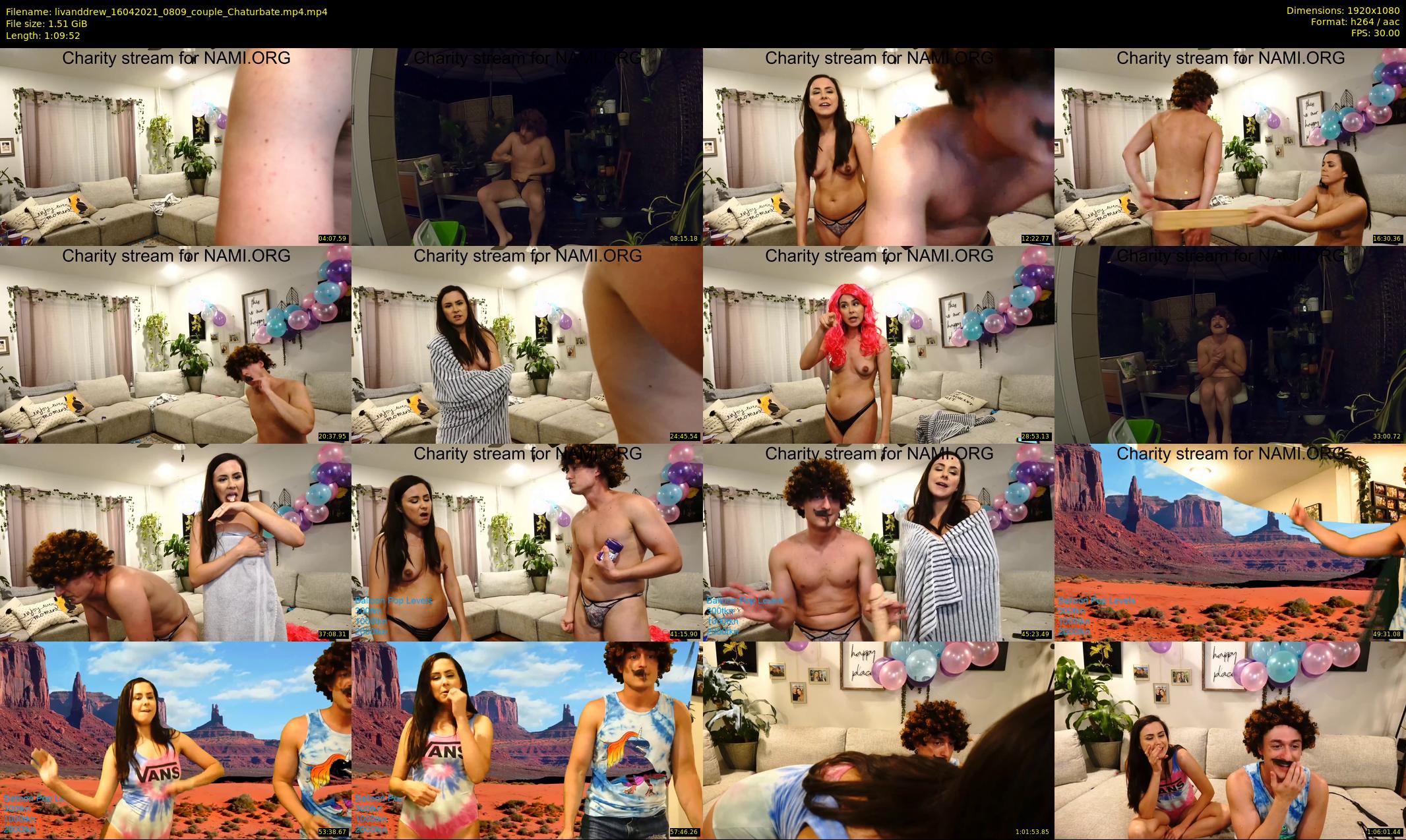 livanddrew — 70 minute Chaturbate couple cam show recording, 1080p, Apr 16, 2021