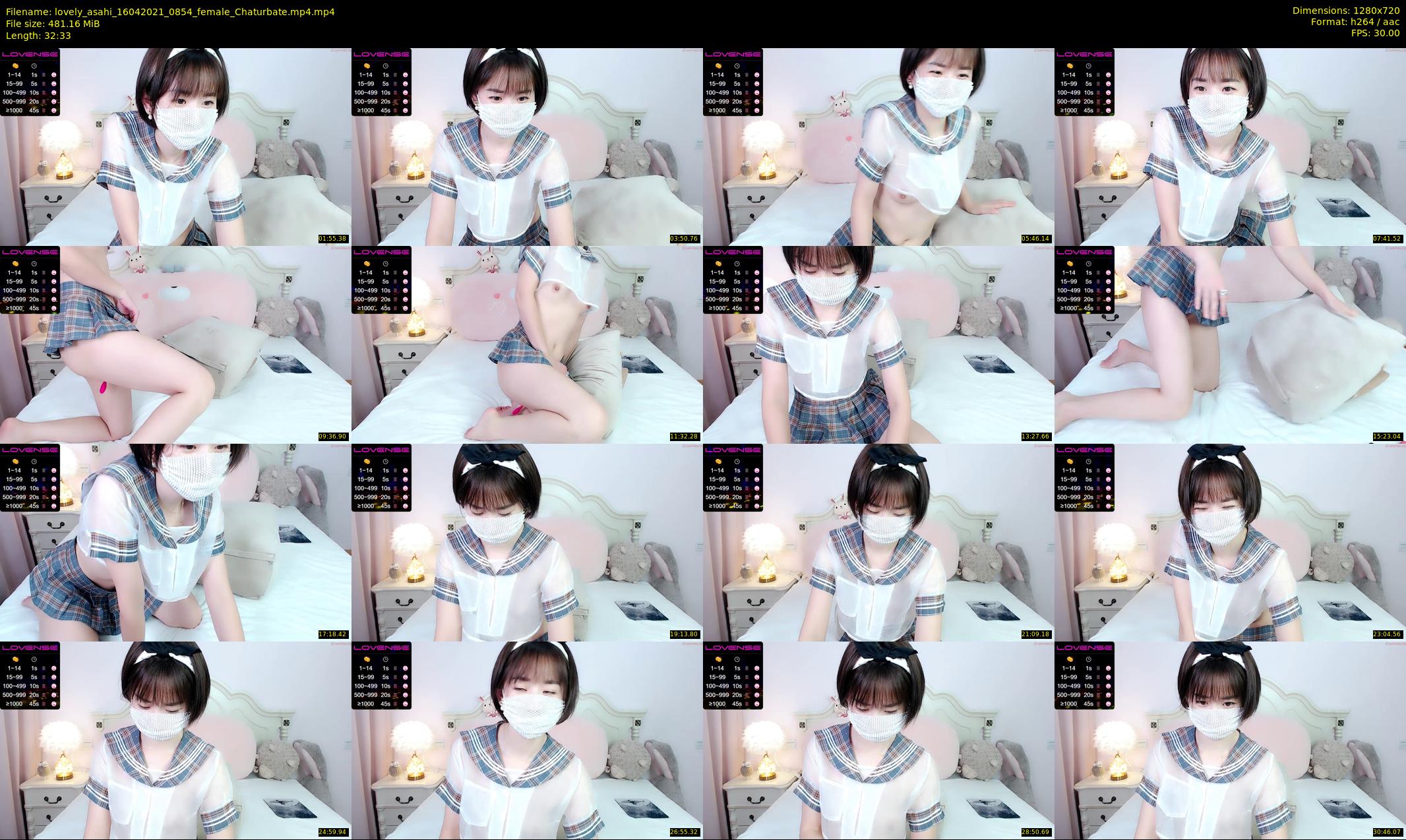 lovely_asahi — 33 minute Chaturbate female cam show recording, 720p, Apr 16, 2021
