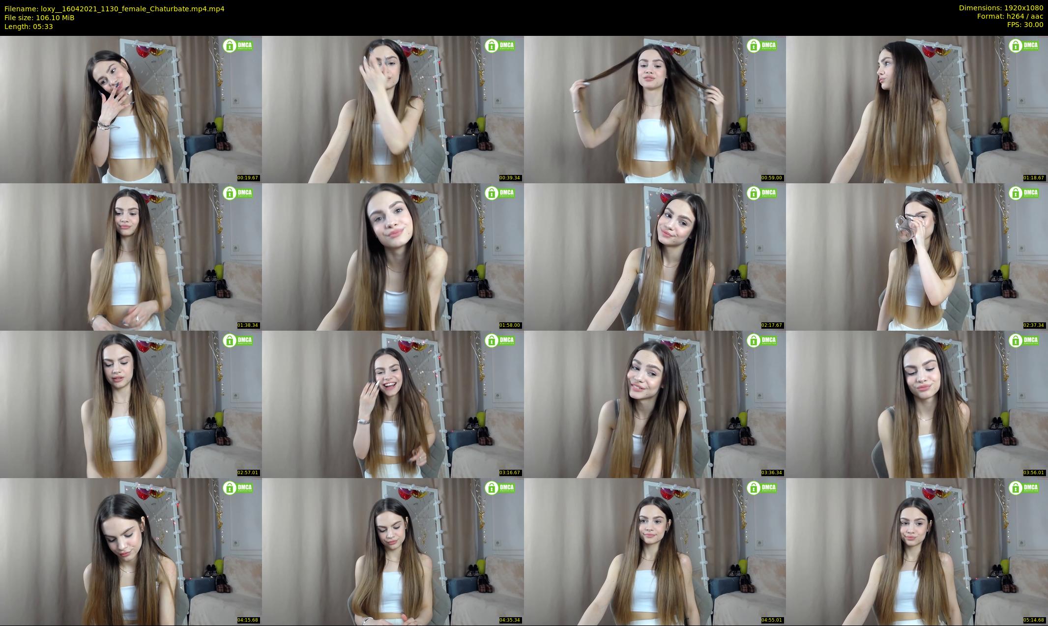 loxy_ — 6 minute Chaturbate female cam show recording, 1080p, Apr 16, 2021