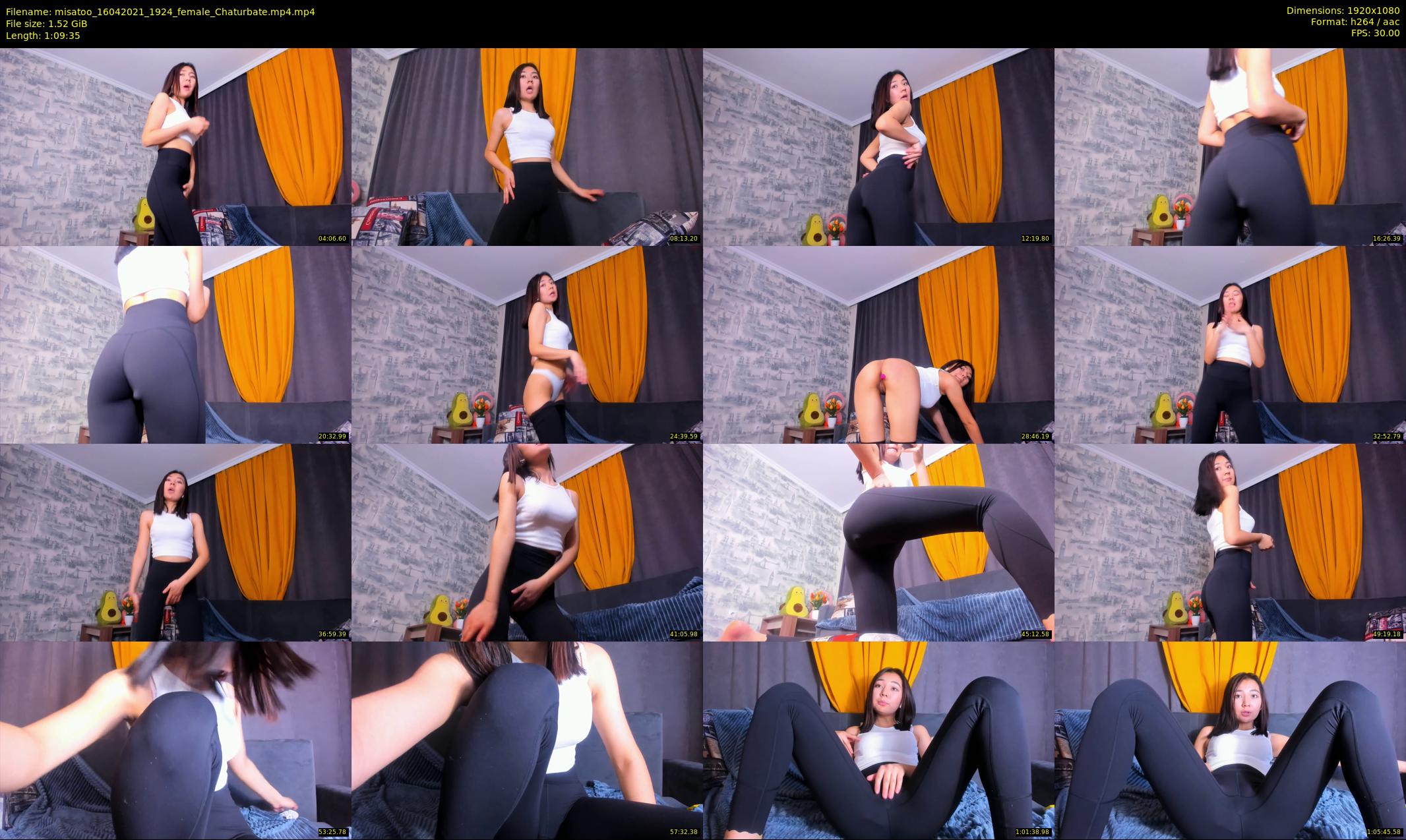 misatoo — 70 minute Chaturbate female cam show recording, 1080p, Apr 16, 2021