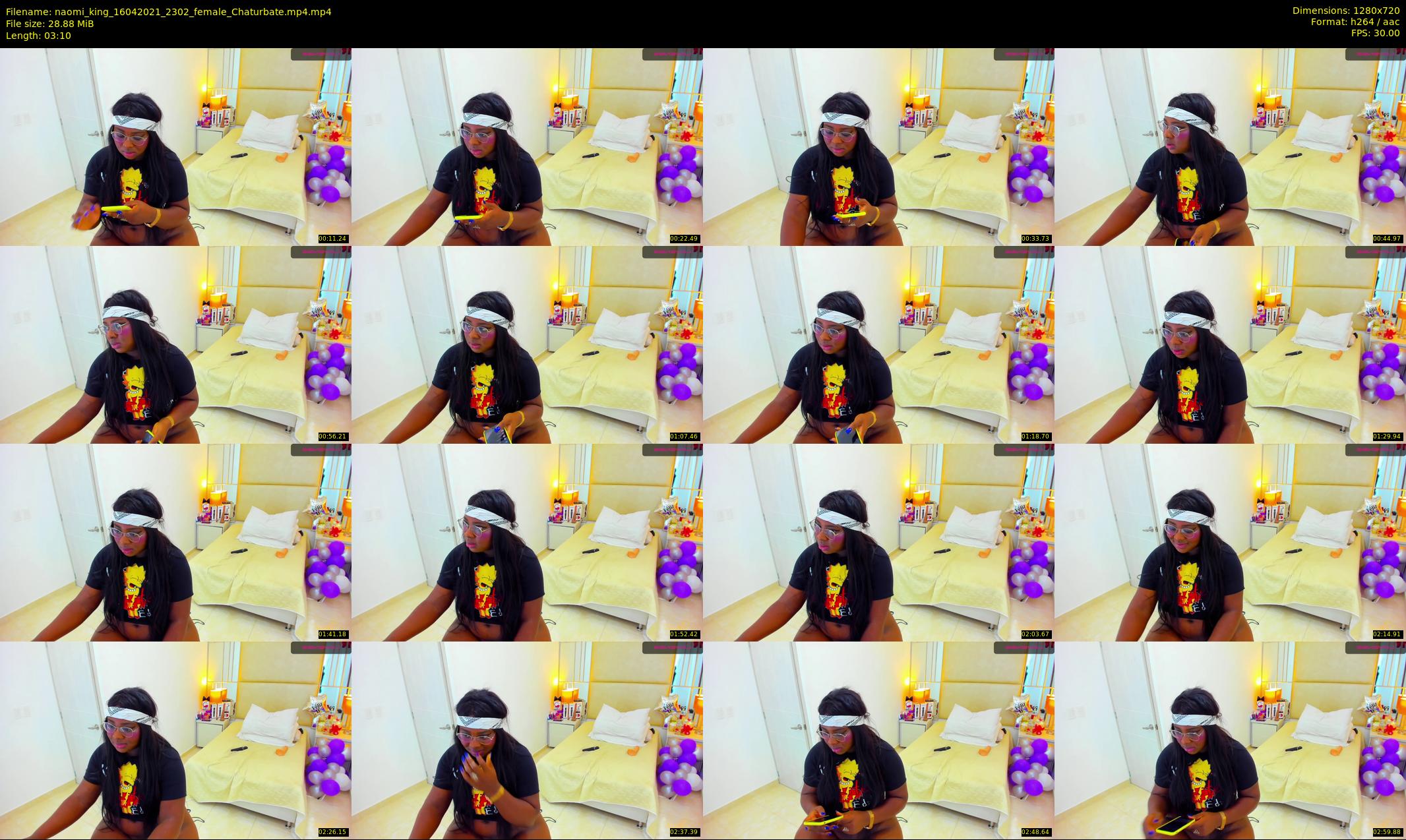 naomi_king — 4 minute Chaturbate female cam show recording, 720p, Apr 16, 2021