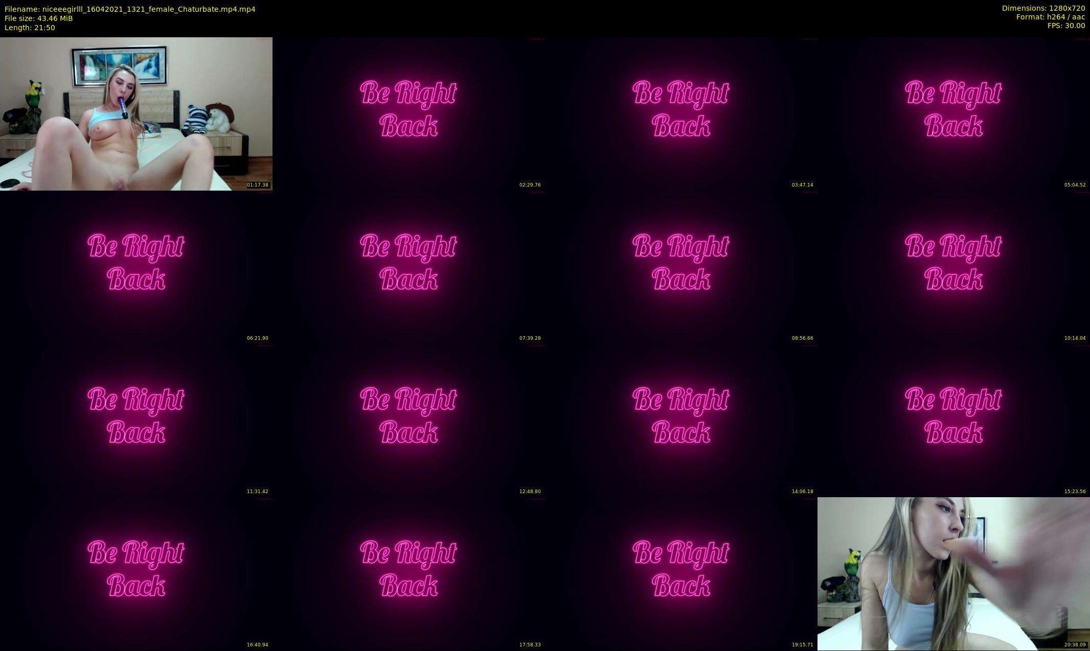 niceeegirlll — 22 minute Chaturbate couple cam show recording, 720p, Apr 16, 2021