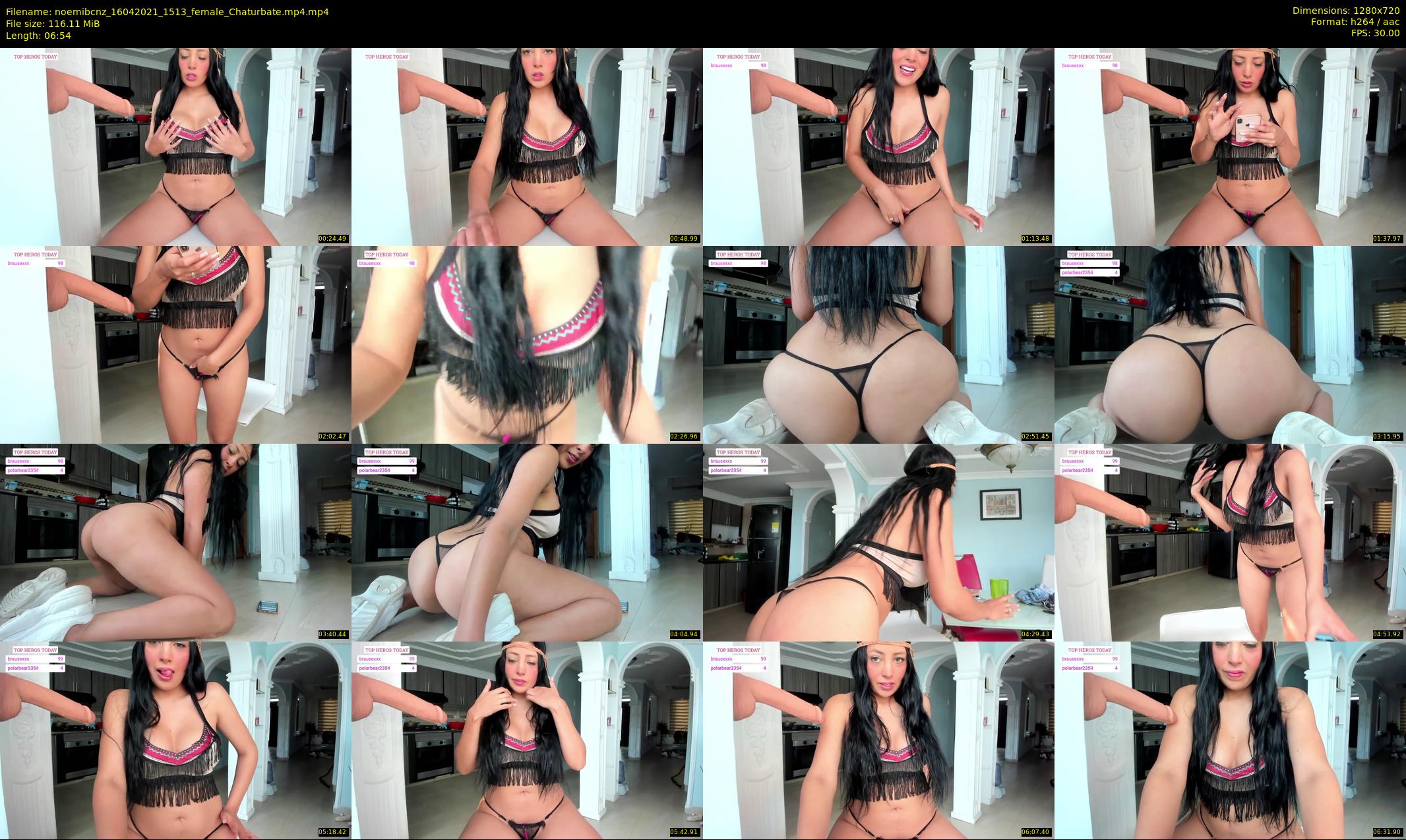 noemibcnz — 7 minute Chaturbate couple cam show recording, 720p, Apr 16, 2021