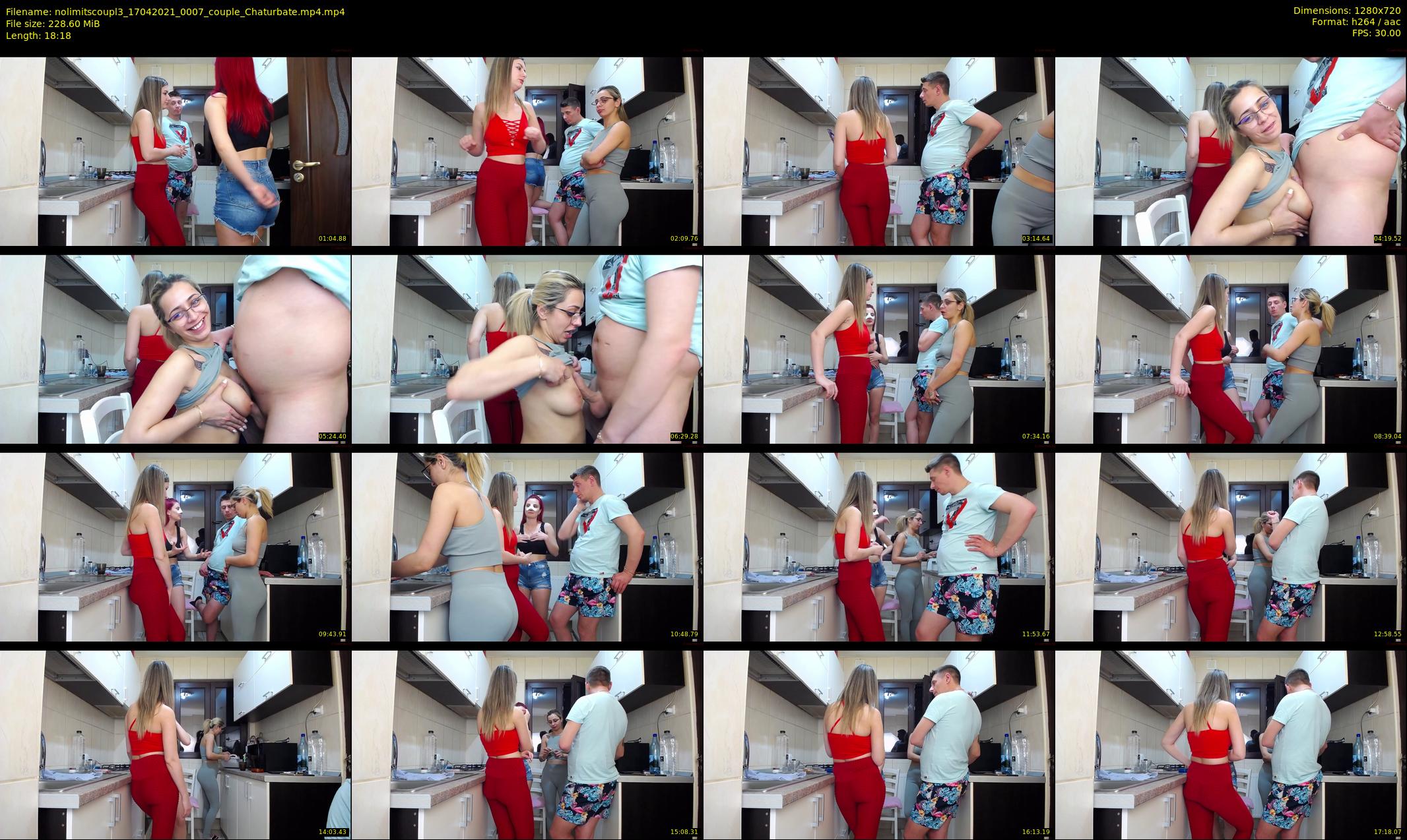 nolimitscoupl3 — 19 minute Chaturbate couple cam show recording, 720p, Apr 17, 2021