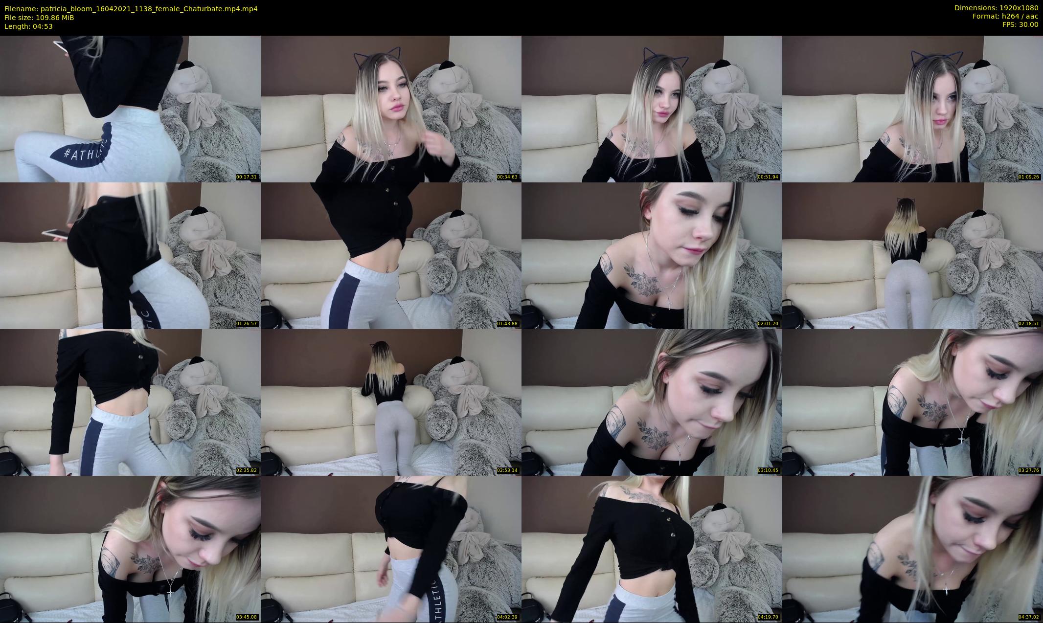 patricia_bloom — 5 minute Chaturbate female cam show recording, 1080p, Apr 16, 2021