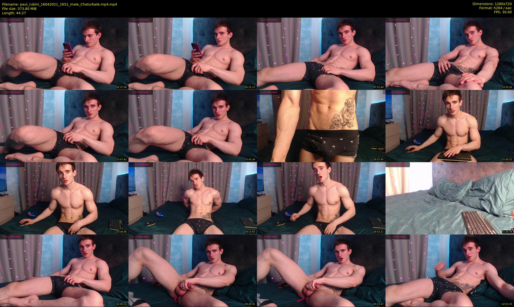 paul_rubini — 45 minute Chaturbate male cam show recording, 720p, Apr 16, 2021