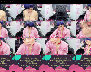 pyrowayne — 32 minute Chaturbate female cam show recording, 720p, Apr 17, 2021