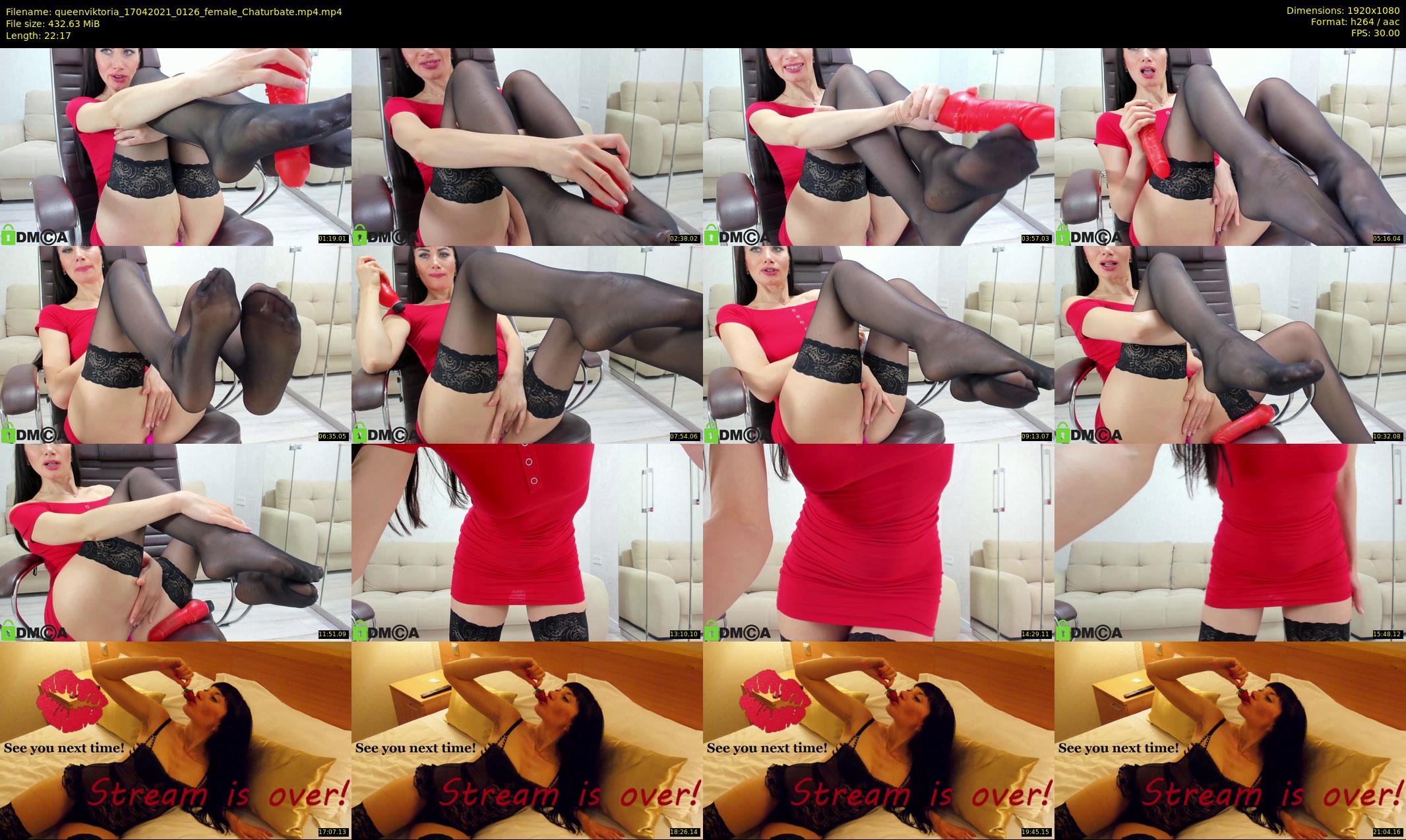 queenviktoria — 23 minute Chaturbate female cam show recording, 1080p, Apr 17, 2021
