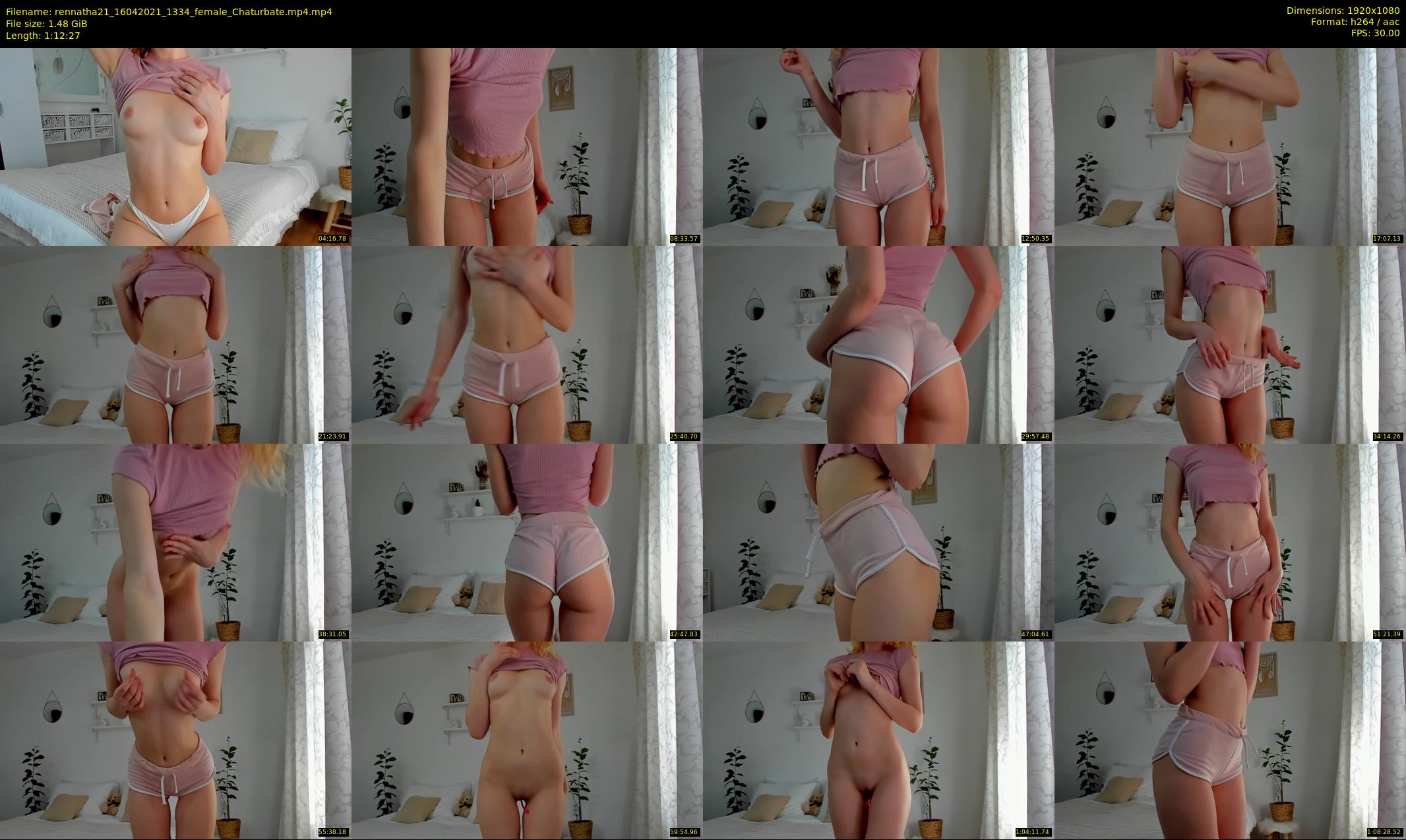 rennatha21 — 73 minute Chaturbate female cam show recording, 1080p, Apr 16, 2021
