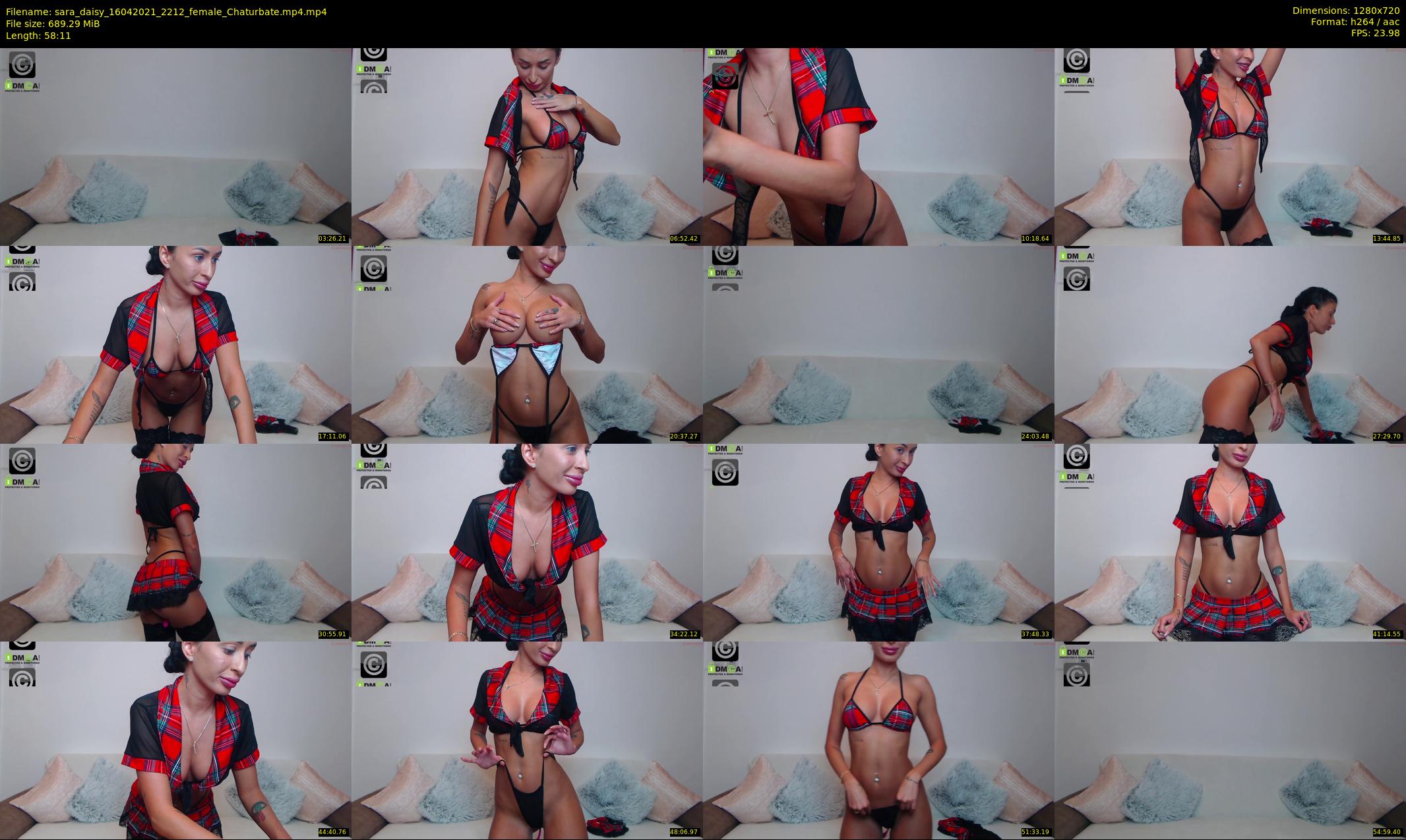 sara_daisy — 59 minute Chaturbate female cam show recording, 720p, Apr 16, 2021