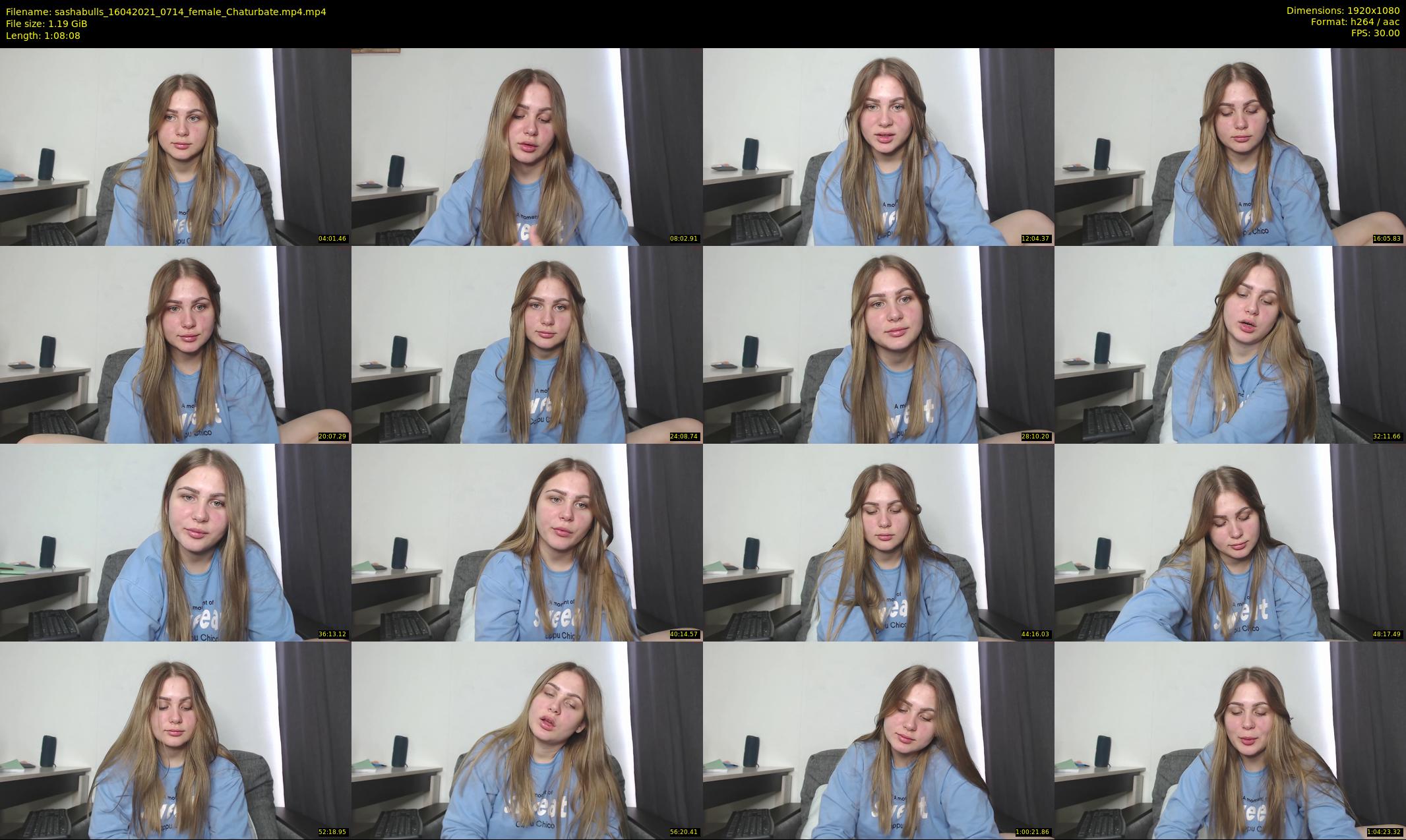 sashabulls — 69 minute Chaturbate couple cam show recording, 1080p, Apr 16, 2021