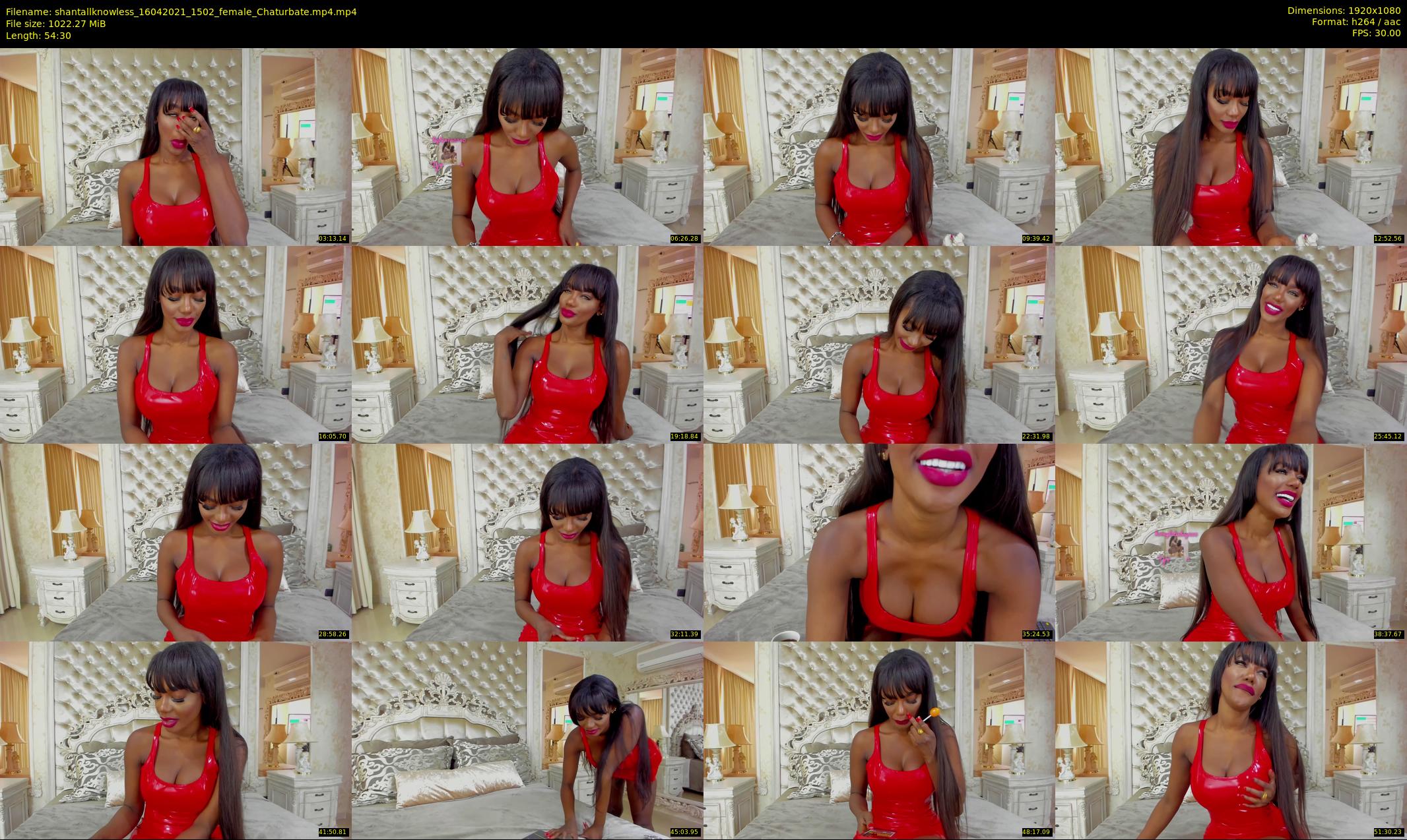 shantallknowless — 55 minute Chaturbate female cam show recording, 1080p, Apr 16, 2021