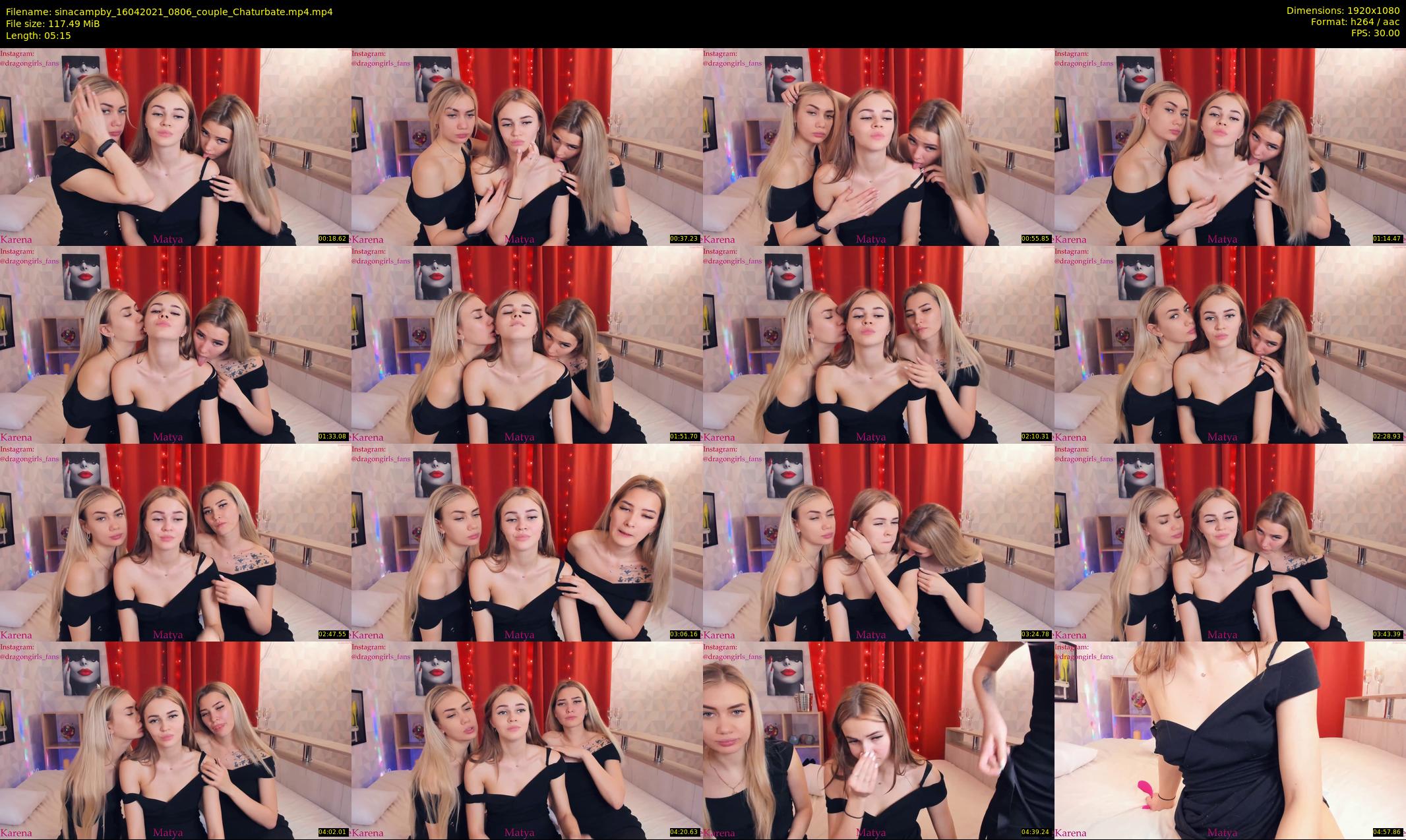 sinacampby — 6 minute Chaturbate couple cam show recording, 1080p, Apr 16, 2021