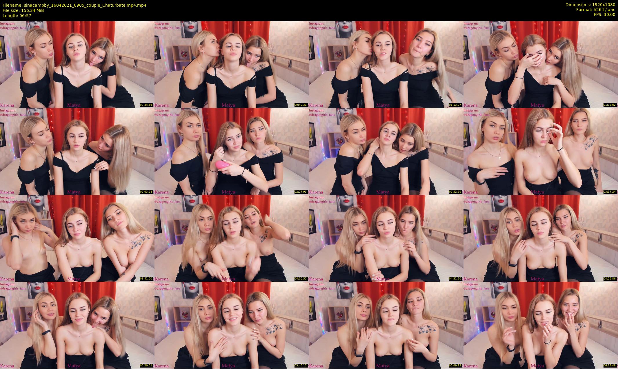 sinacampby — 7 minute Chaturbate couple cam show recording, 1080p, Apr 16, 2021