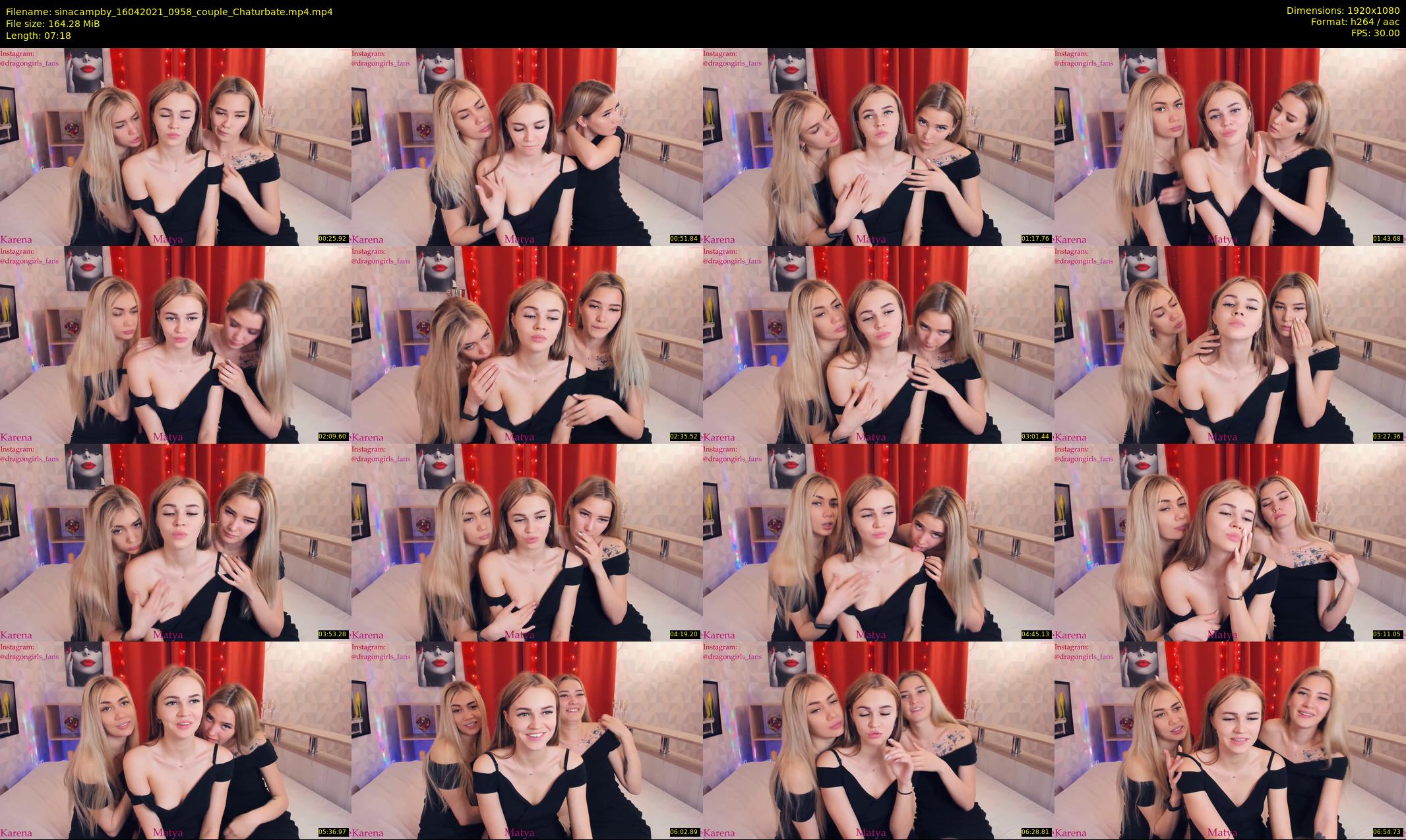 sinacampby — 8 minute Chaturbate couple cam show recording, 1080p, Apr 16, 2021