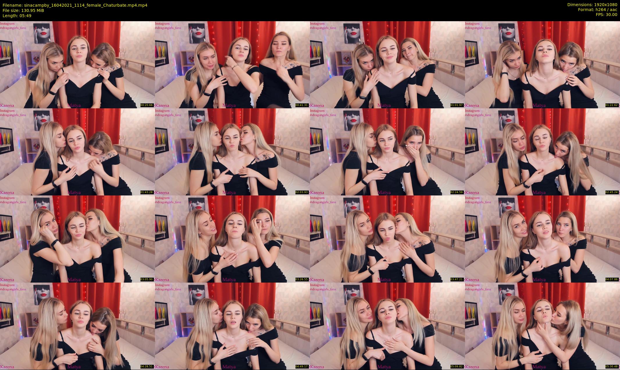 sinacampby — 6 minute Chaturbate couple cam show recording, 1080p, Apr 16, 2021