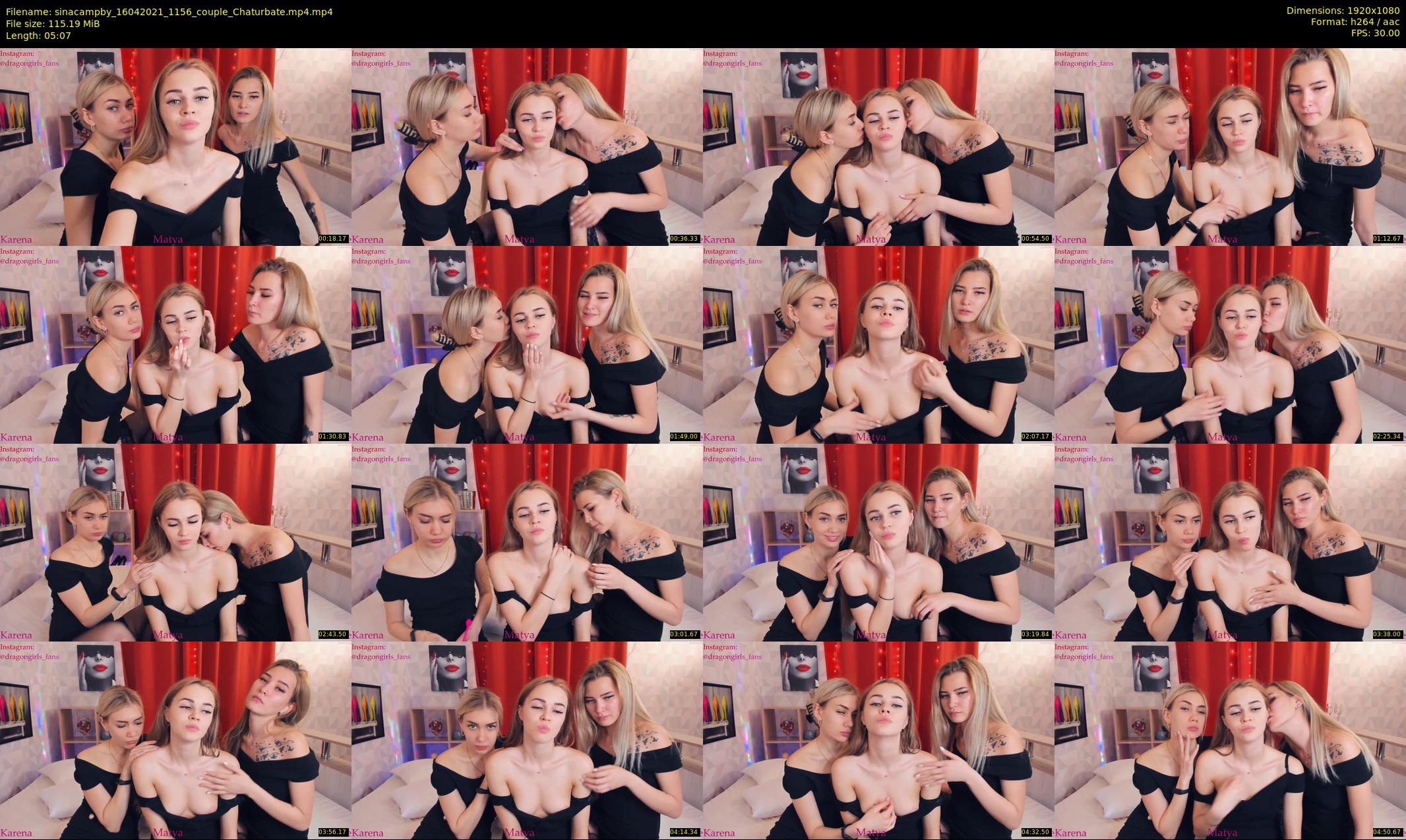 sinacampby — 6 minute Chaturbate couple cam show recording, 1080p, Apr 16, 2021