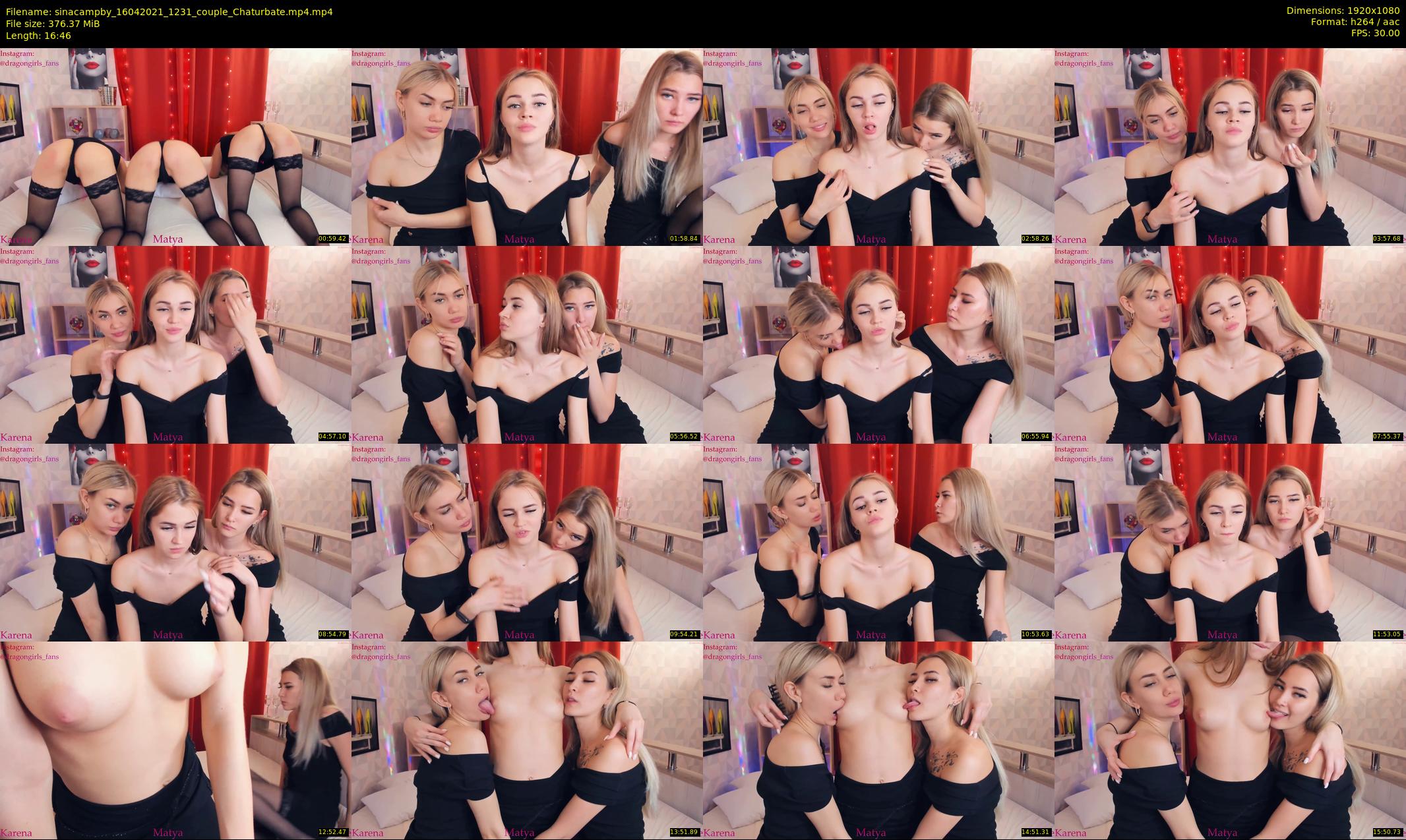sinacampby — 17 minute Chaturbate couple cam show recording, 1080p, Apr 16, 2021