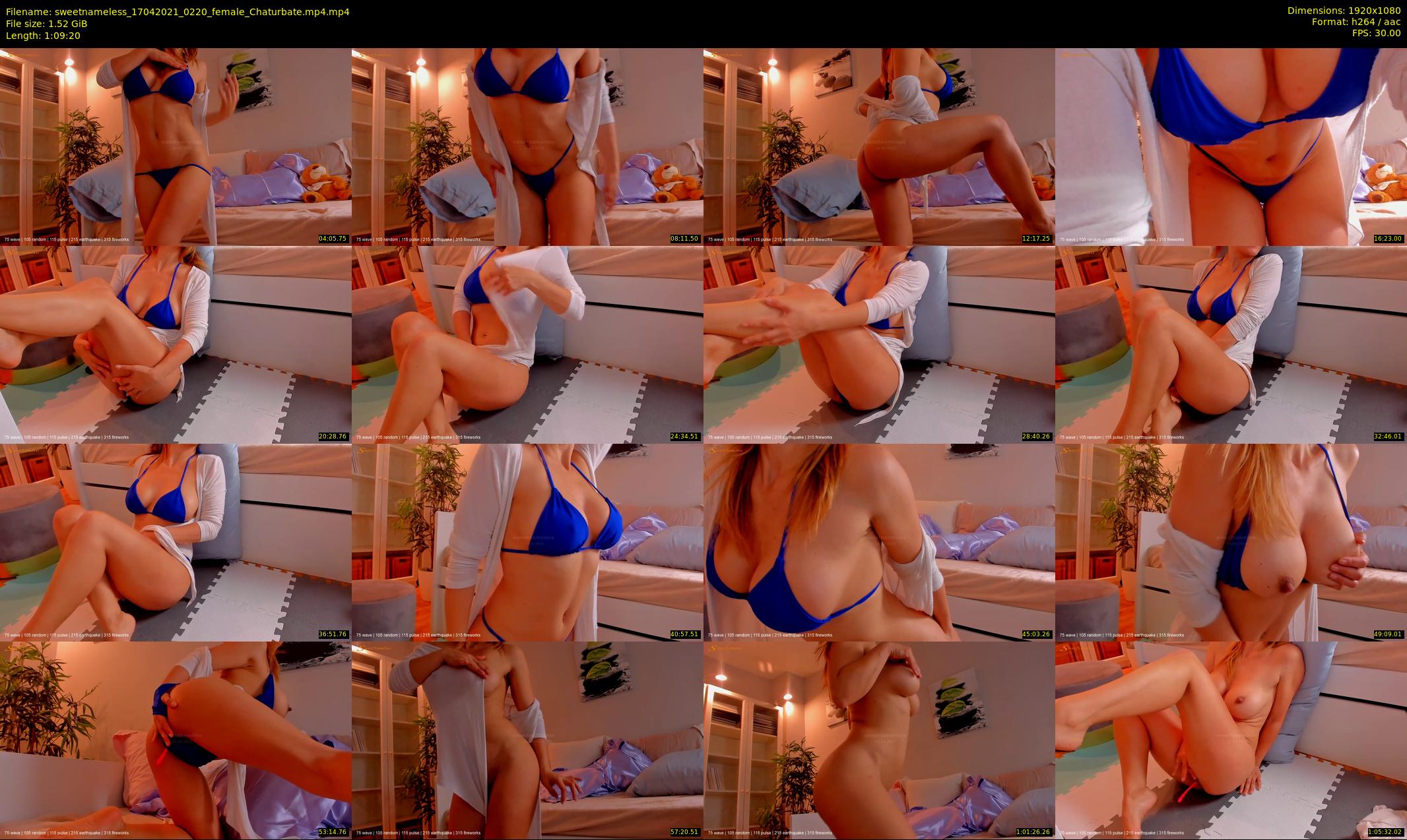 sweetnameless — 70 minute Chaturbate couple cam show recording, 1080p, Apr 17, 2021