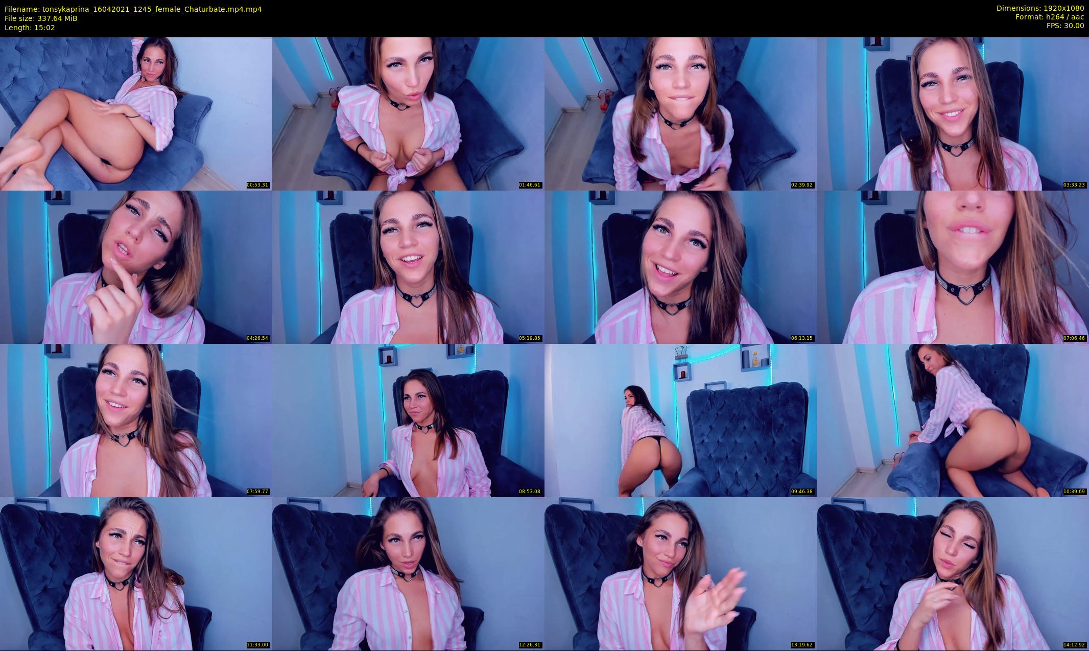 tonsykaprina — 16 minute Chaturbate couple cam show recording, 1080p, Apr 16, 2021