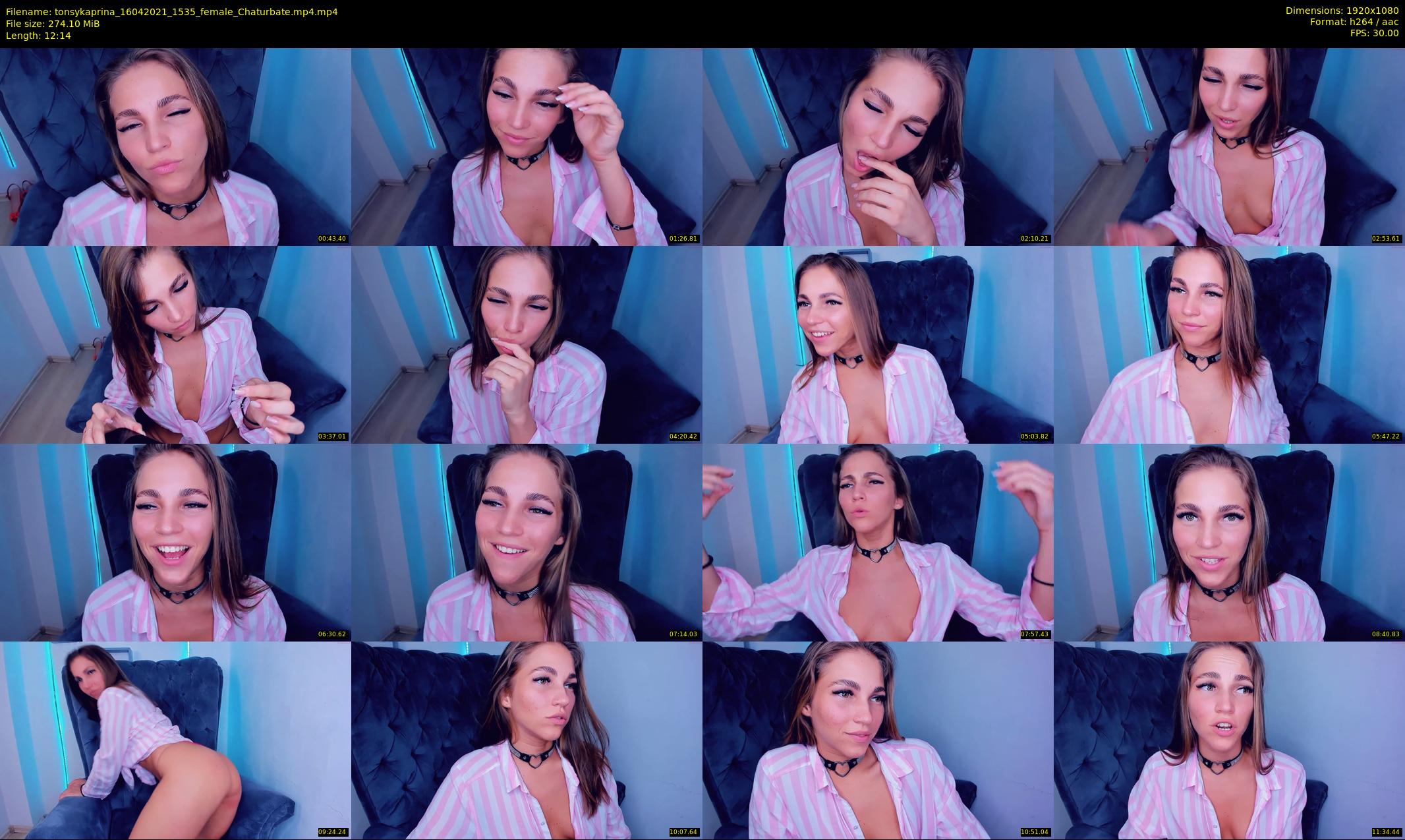 tonsykaprina — 13 minute Chaturbate couple cam show recording, 1080p, Apr 16, 2021