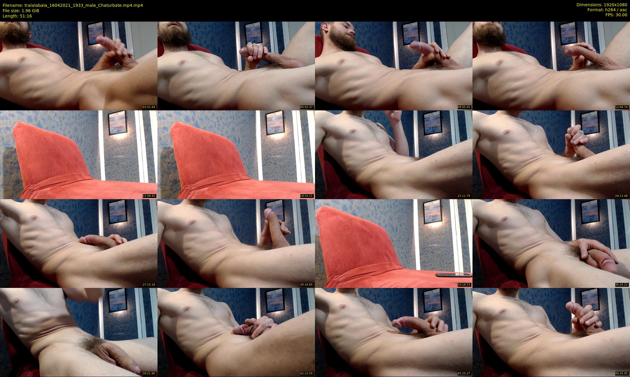 tralalabala — 52 minute Chaturbate male cam show recording, 1080p, Apr 16, 2021
