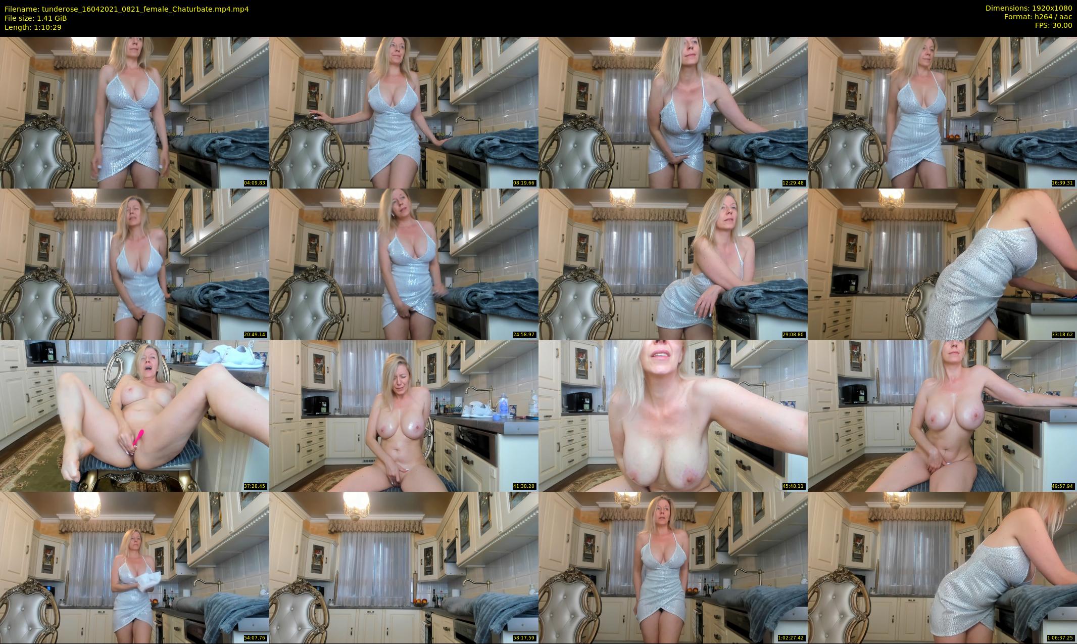 tunderose — 71 minute Chaturbate female cam show recording, 1080p, Apr 16, 2021