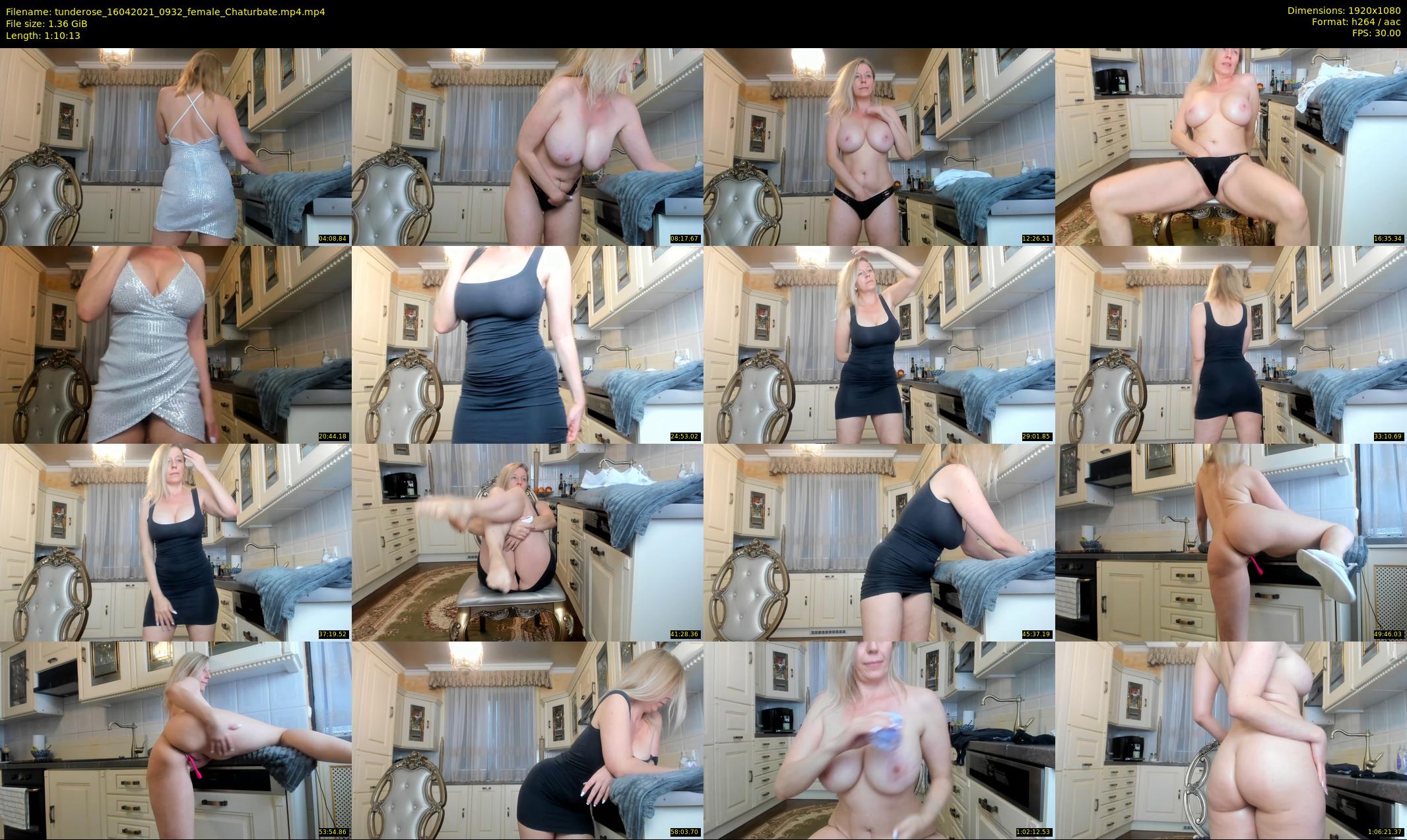 tunderose — 71 minute Chaturbate female cam show recording, 1080p, Apr 16, 2021