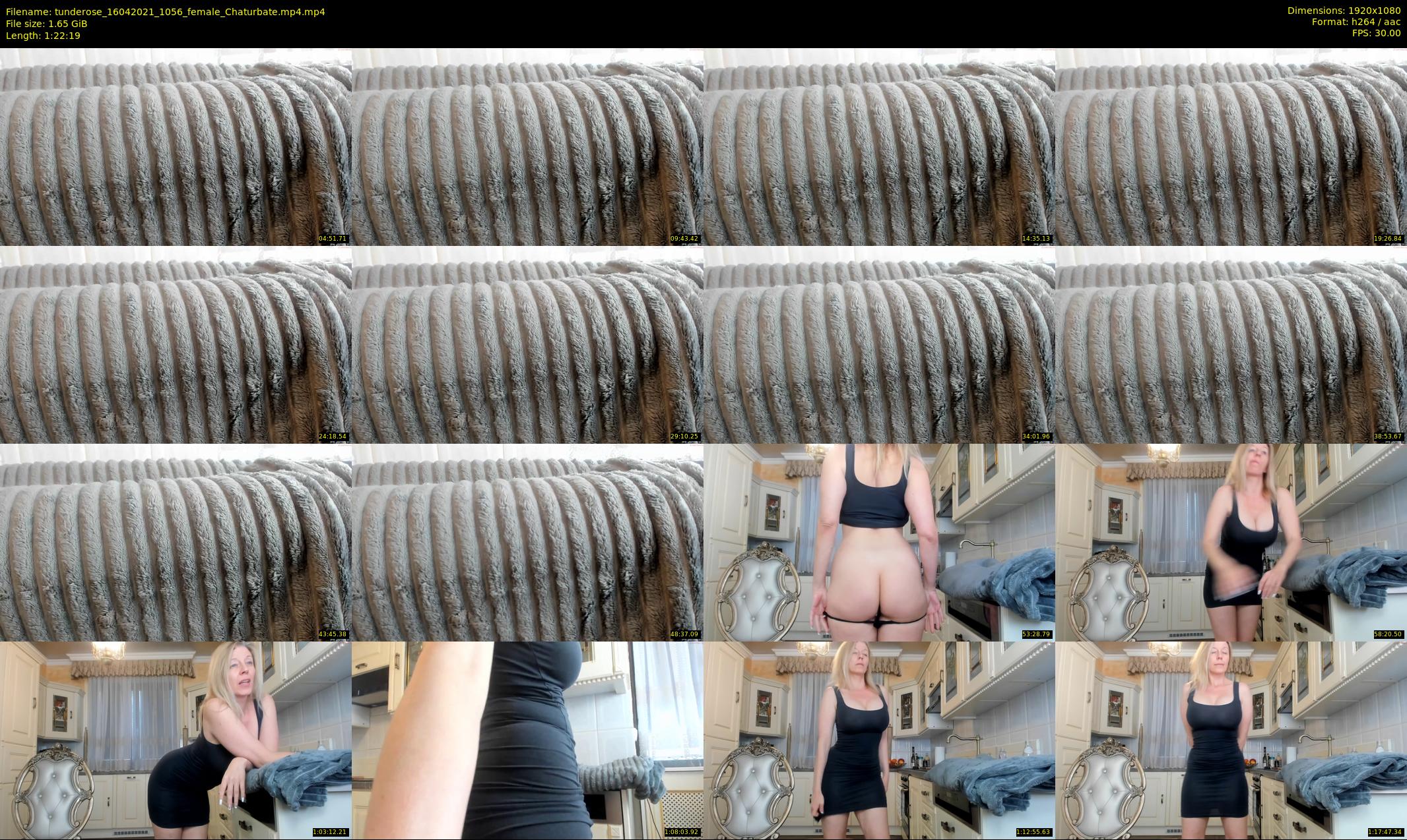 tunderose — 83 minute Chaturbate female cam show recording, 1080p, Apr 16, 2021
