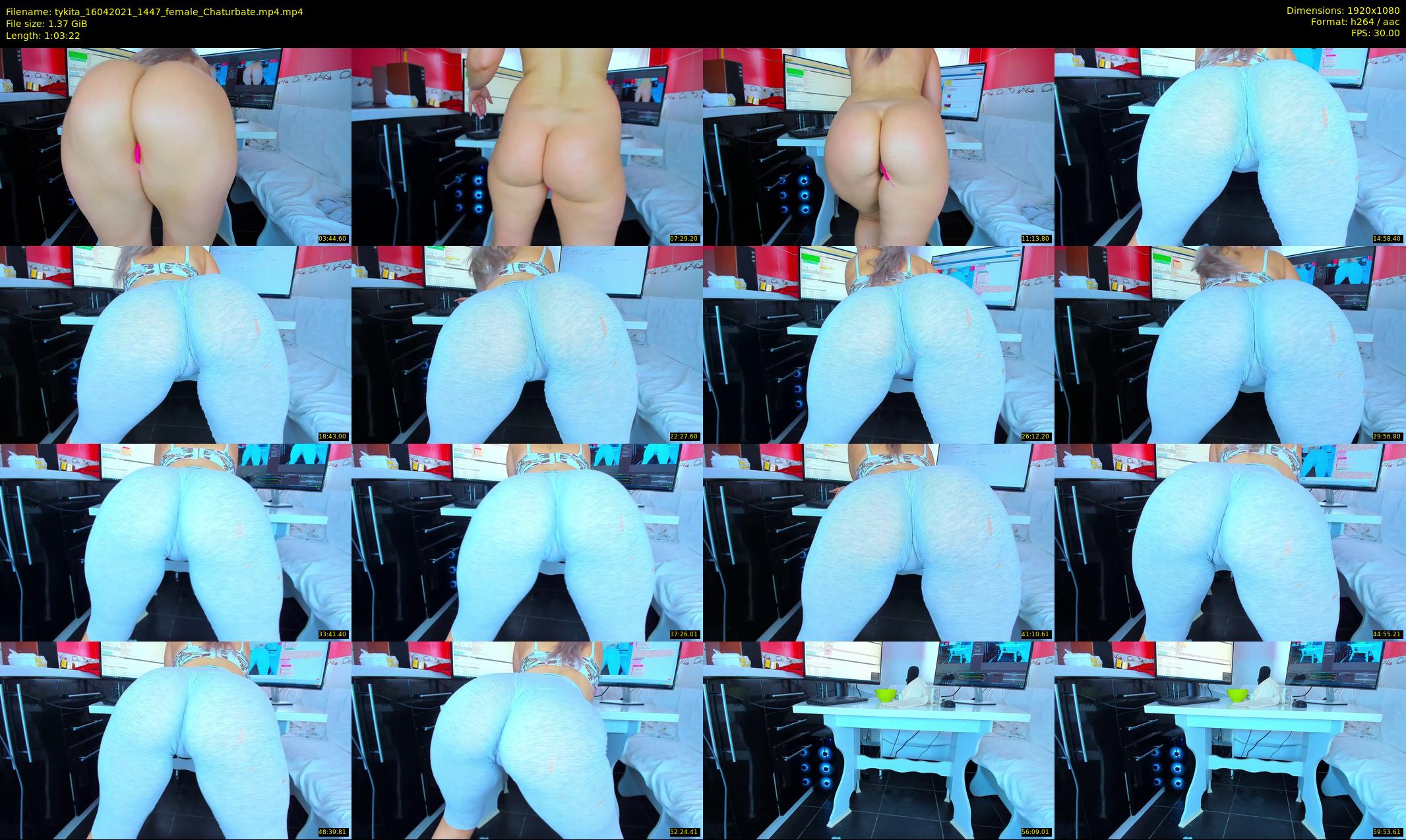 tykita — 64 minute Chaturbate female cam show recording, 1080p, Apr 16, 2021