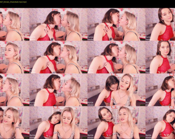 unicorngirls — 8 minute Chaturbate couple cam show recording, 1080p, Apr 16, 2021