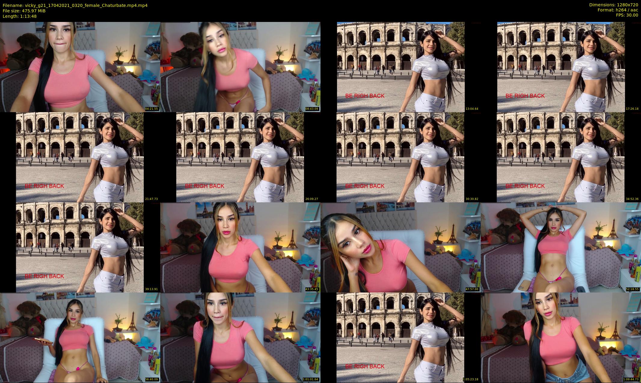 vicky_g21 — 74 minute Chaturbate female cam show recording, 720p, Apr 17, 2021