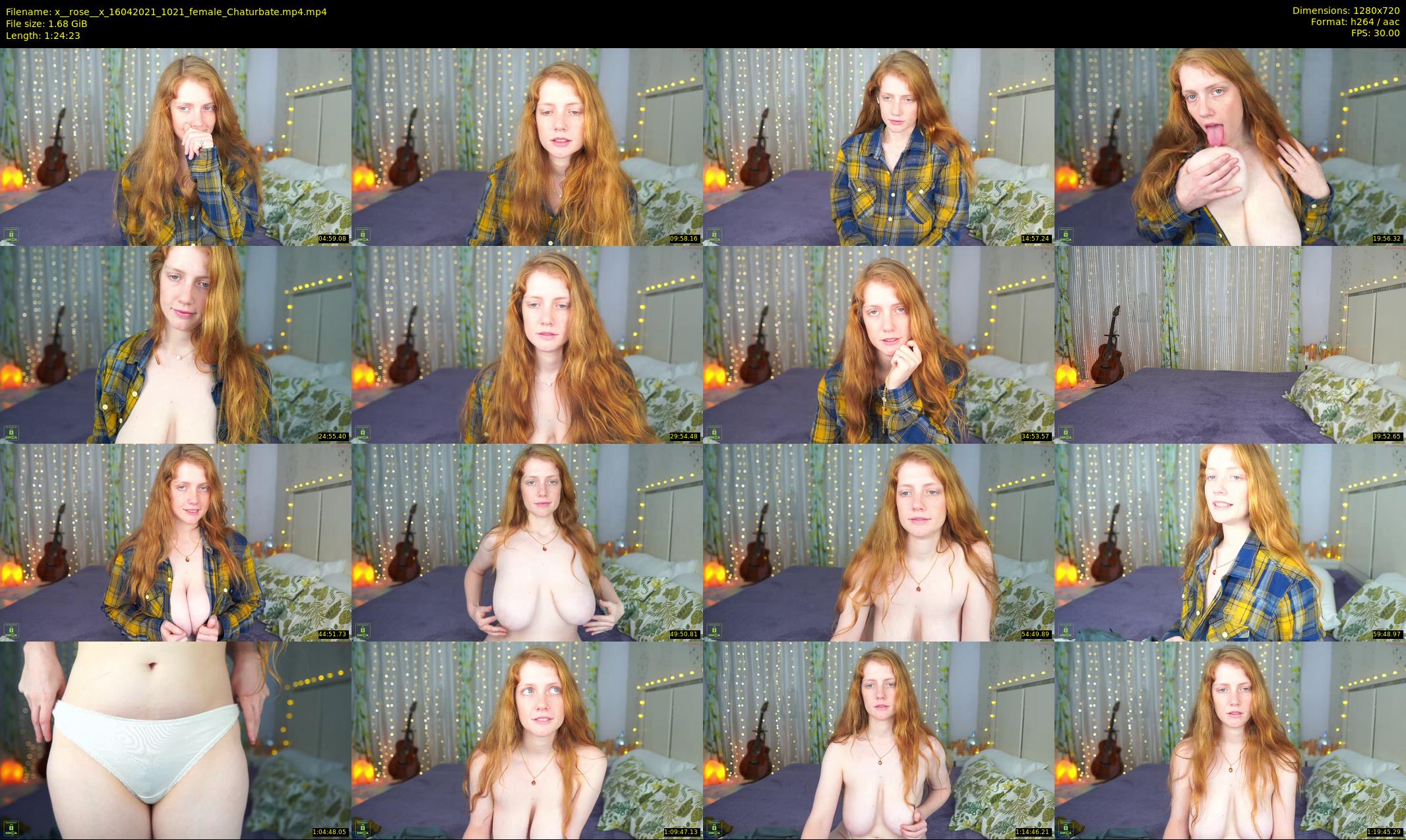 x__rose__x — 85 minute Chaturbate female cam show recording, 720p, Apr 16, 2021