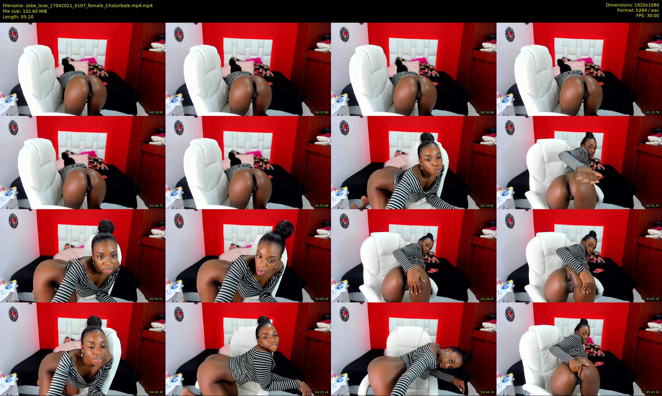 zobe_love — 6 minute Chaturbate female cam show recording, 1080p, Apr 17, 2021
