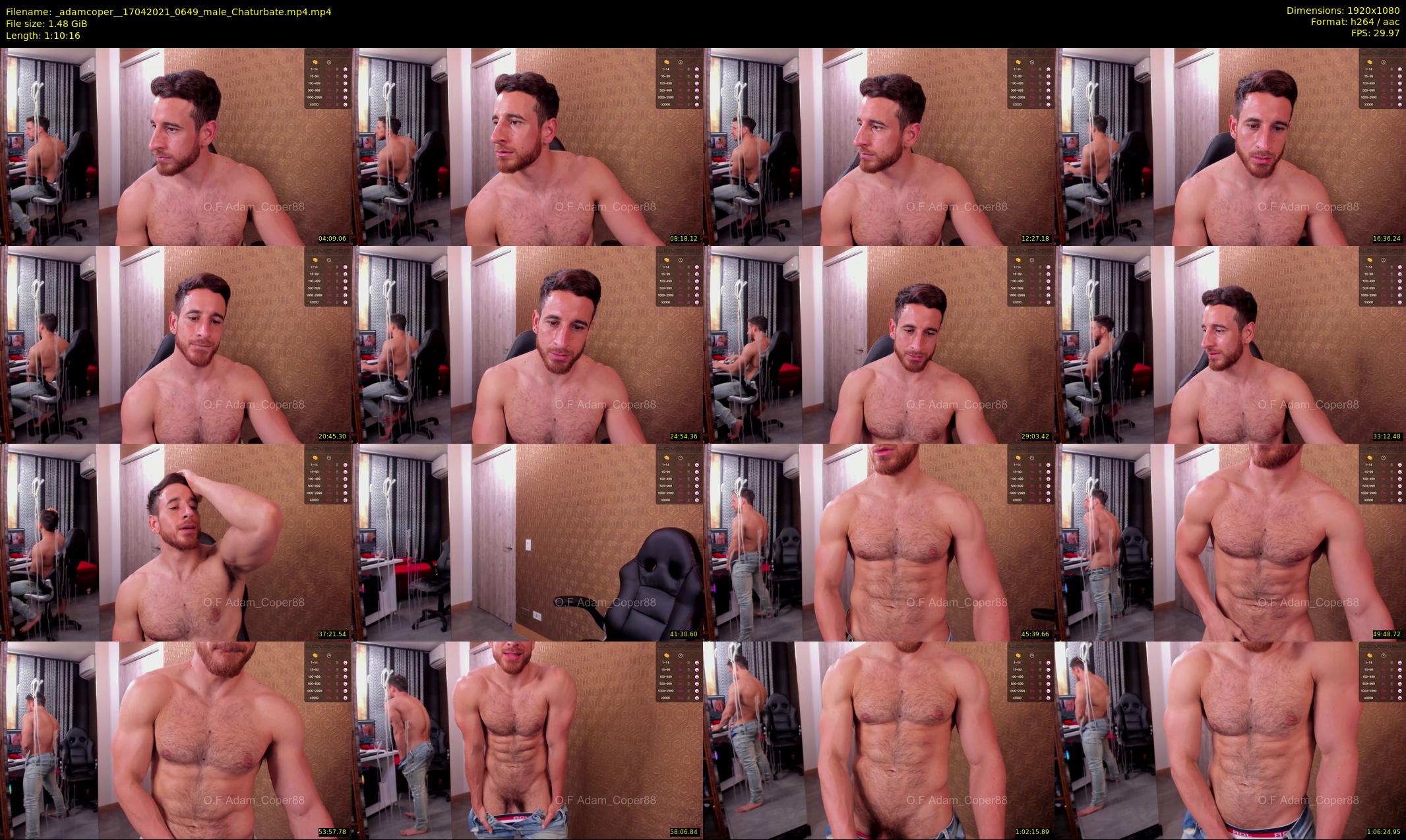 _adamcoper_ — 71 minute Chaturbate male cam show recording, 1080p, Apr 17, 2021