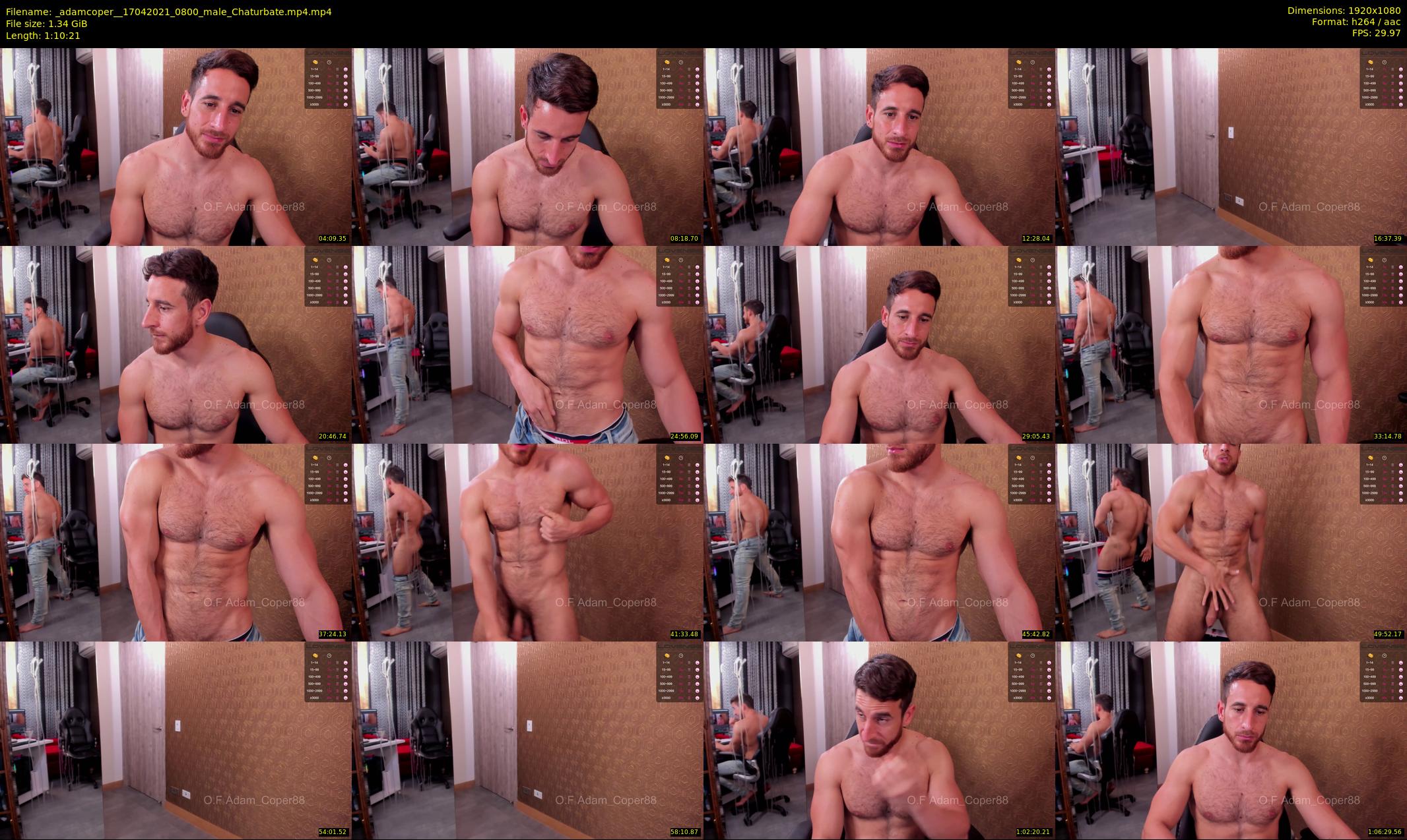 _adamcoper_ — 71 minute Chaturbate male cam show recording, 1080p, Apr 17, 2021