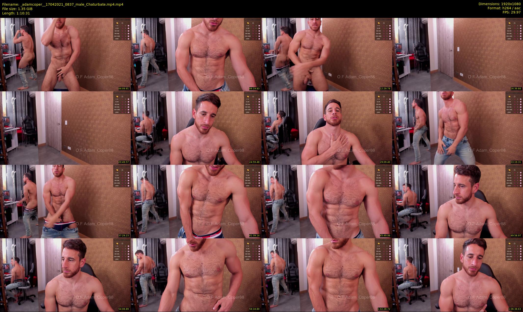 _adamcoper_ — 71 minute Chaturbate male cam show recording, 1080p, Apr 17, 2021