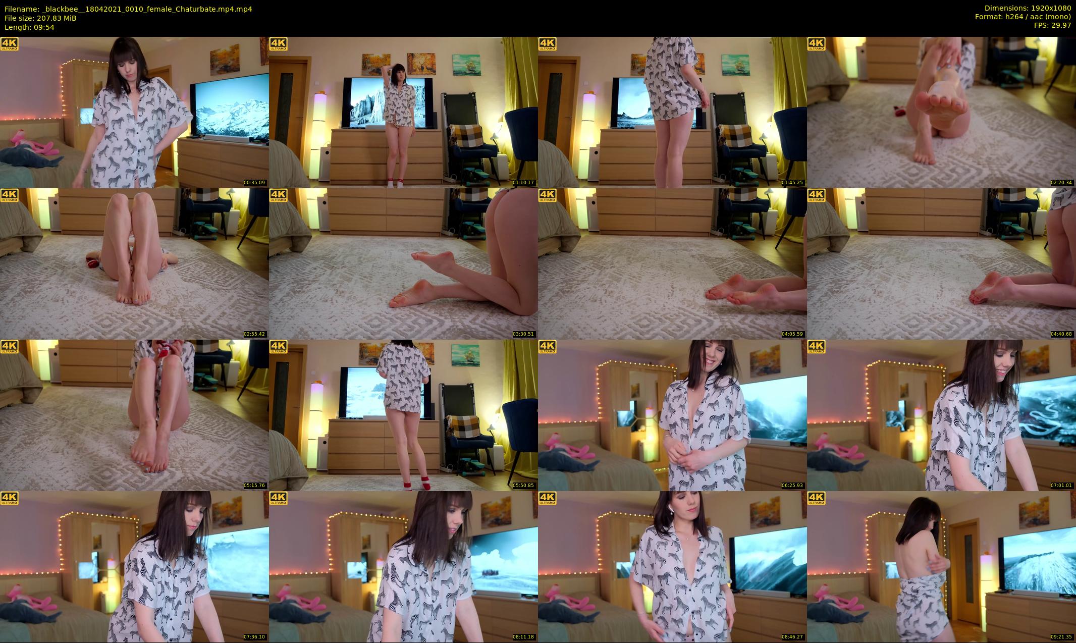 _blackbee_ — 10 minute Chaturbate female cam show recording, 1080p, Apr 18, 2021