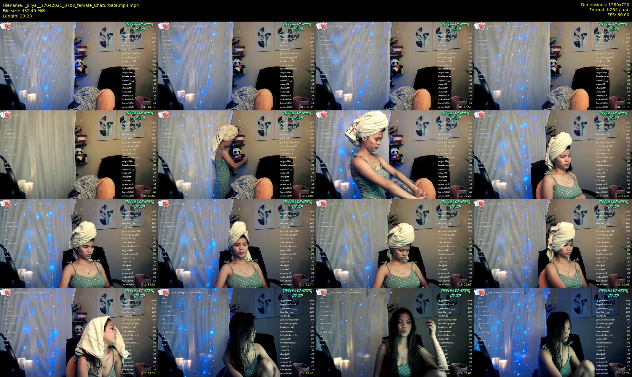 _pilya_ — 30 minute Chaturbate female cam show recording, 720p, Apr 17, 2021