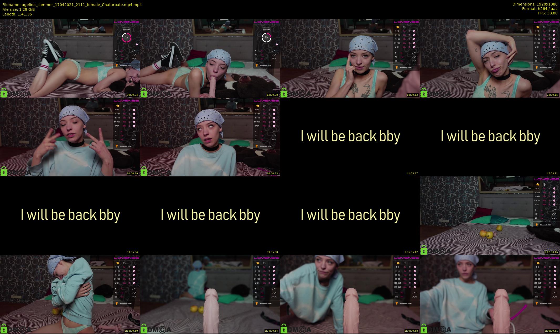 agelina_summer — 102 minute Chaturbate female cam show recording, 1080p, Apr 17, 2021