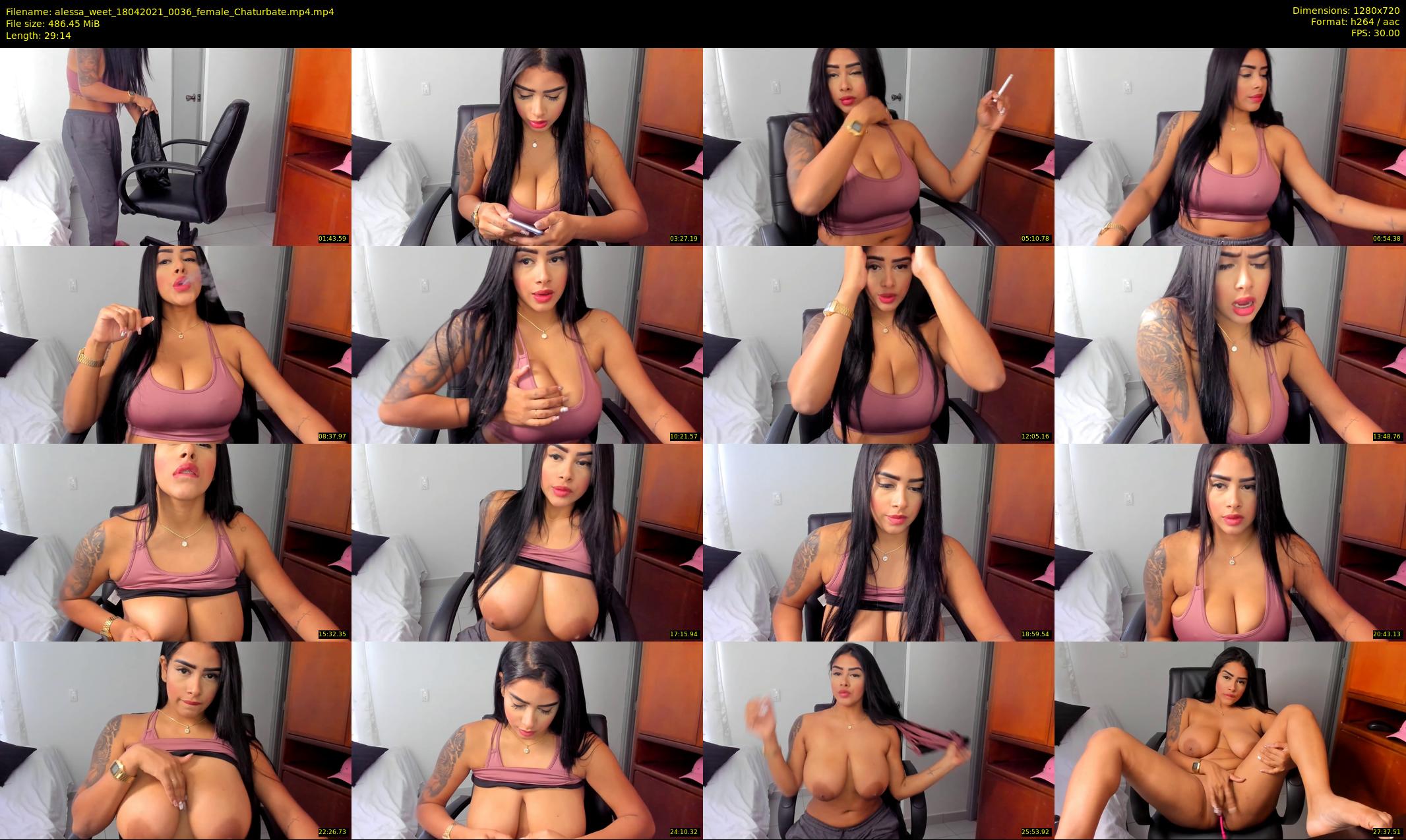 alessa_weet — 30 minute Chaturbate female cam show recording, 720p, Apr 18, 2021
