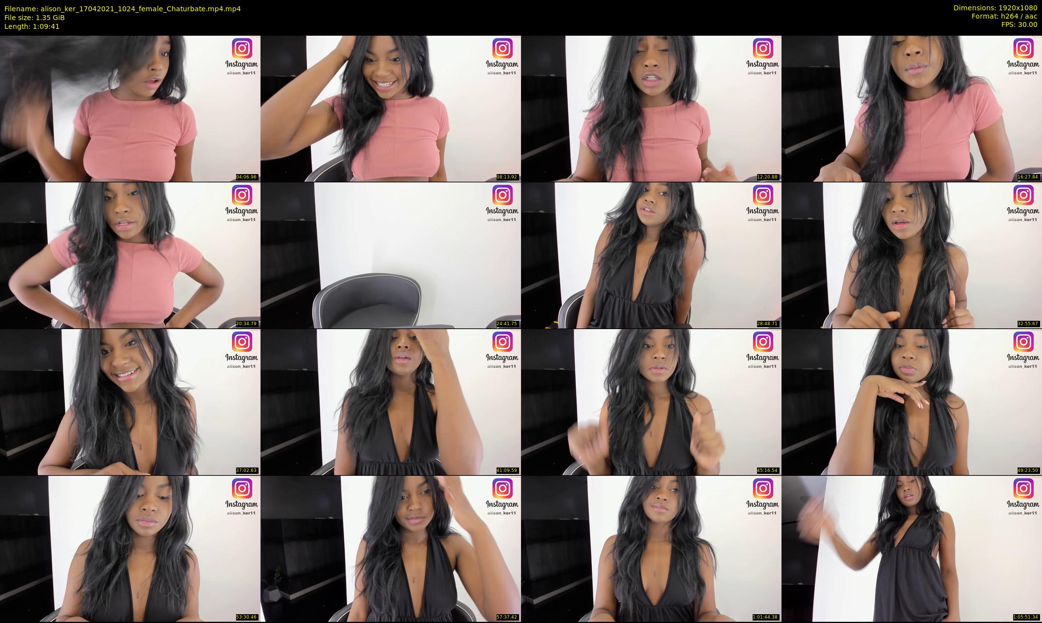 alison_ker — 70 minute Chaturbate female cam show recording, 1080p, Apr 17, 2021