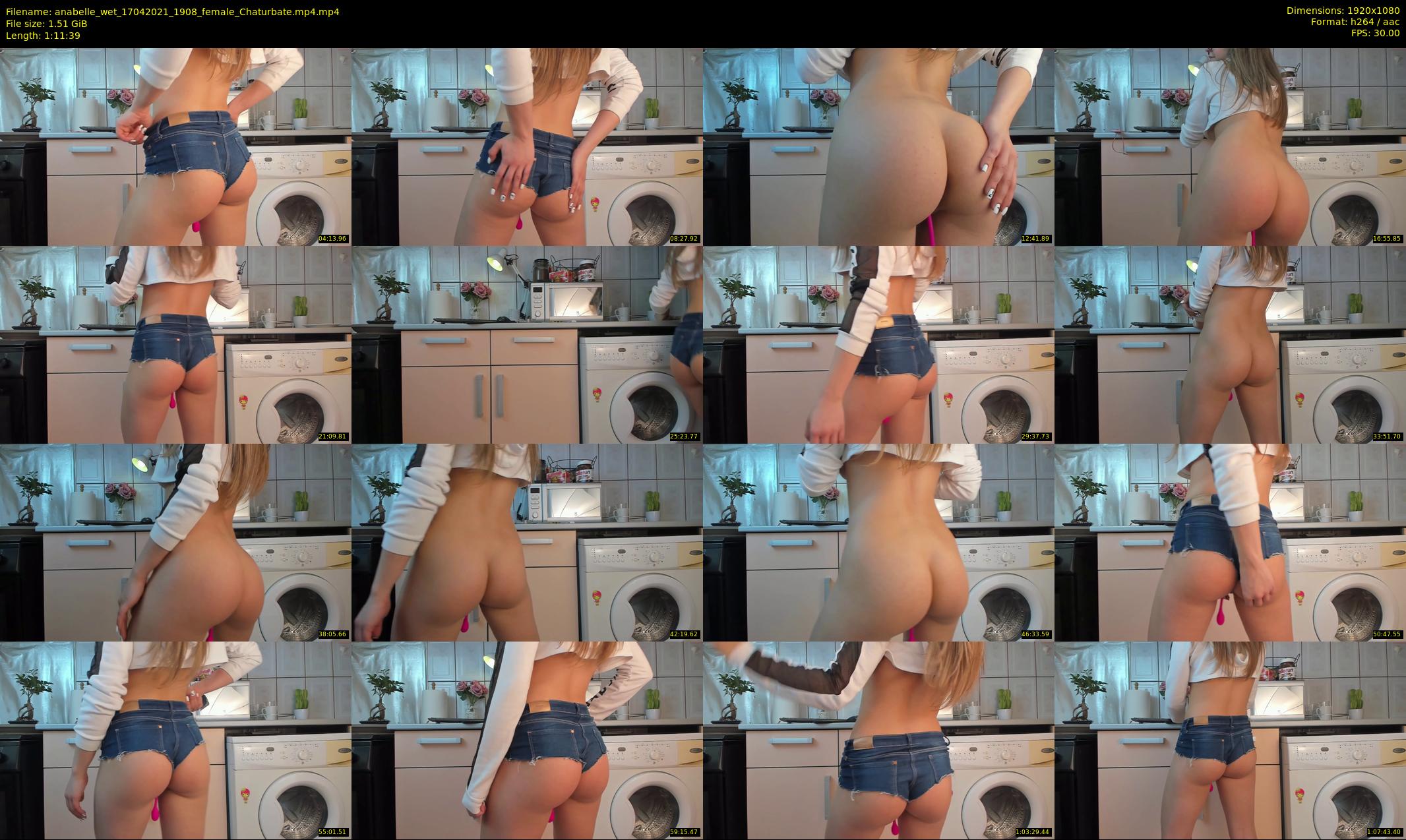 anabelle_wet — 72 minute Chaturbate female cam show recording, 1080p, Apr 17, 2021