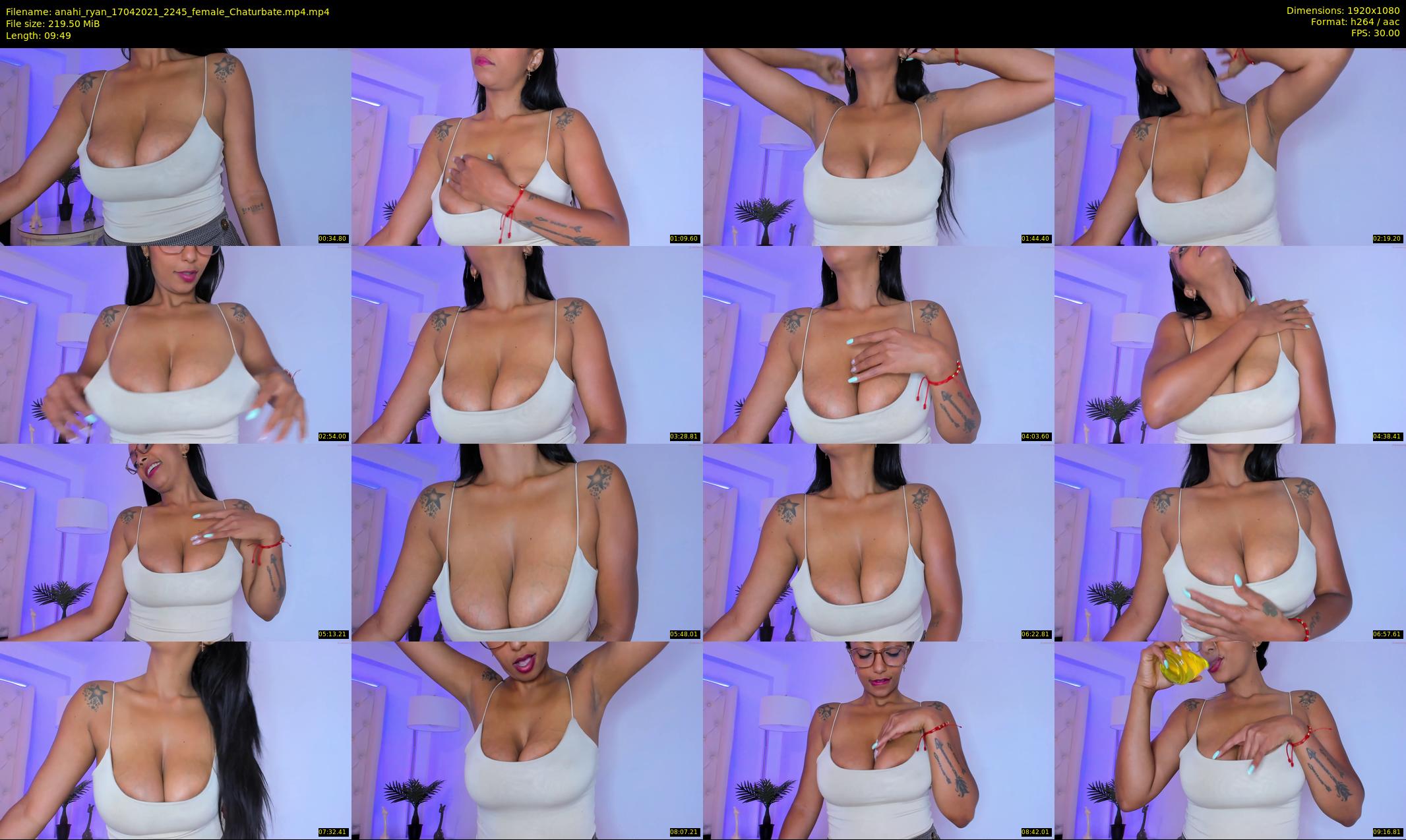 anahi_ryan — 10 minute Chaturbate female cam show recording, 1080p, Apr 17, 2021