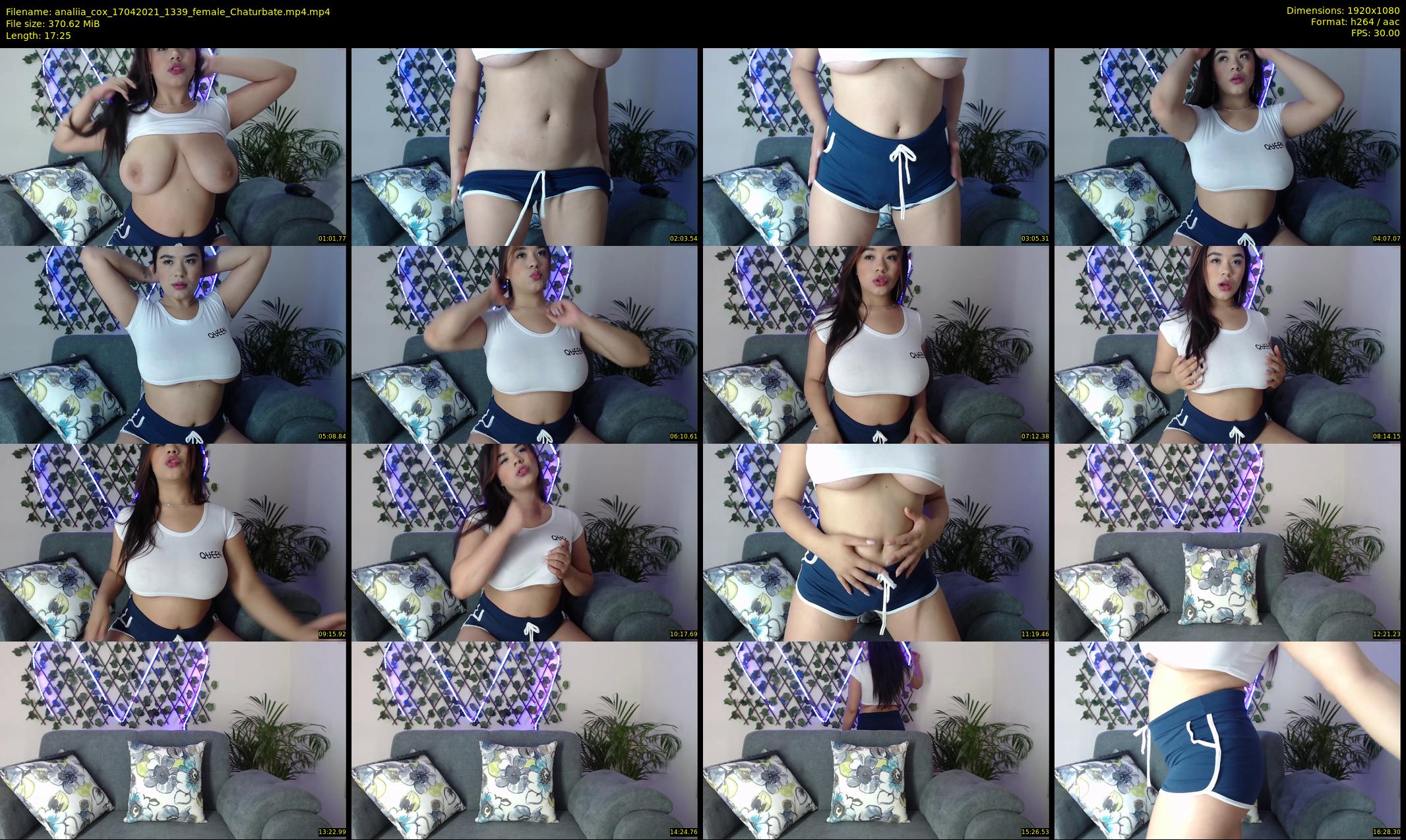 analiia_cox — 18 minute Chaturbate female cam show recording, 1080p, Apr 17, 2021